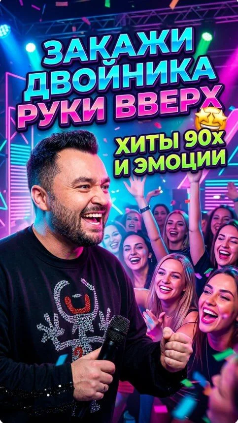 Шоу двойник Руки вверх Сергей Жуков - изображение 1