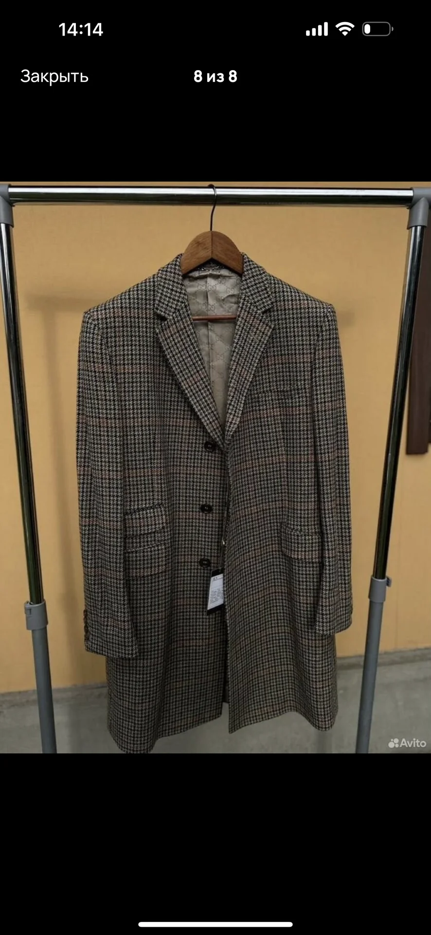 Пальто мужское Gucci - миниатюра 4