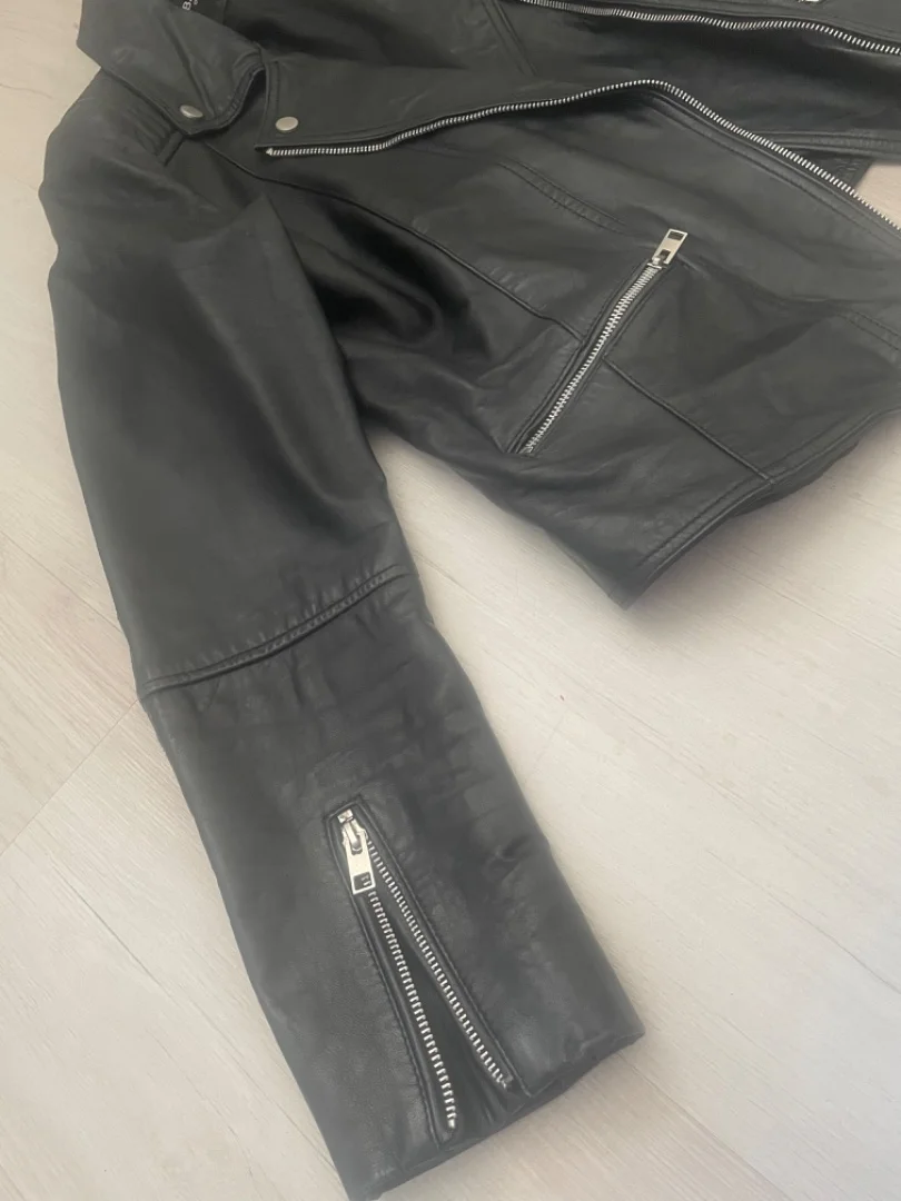 Кожаная куртка Barneys - миниатюра 4
