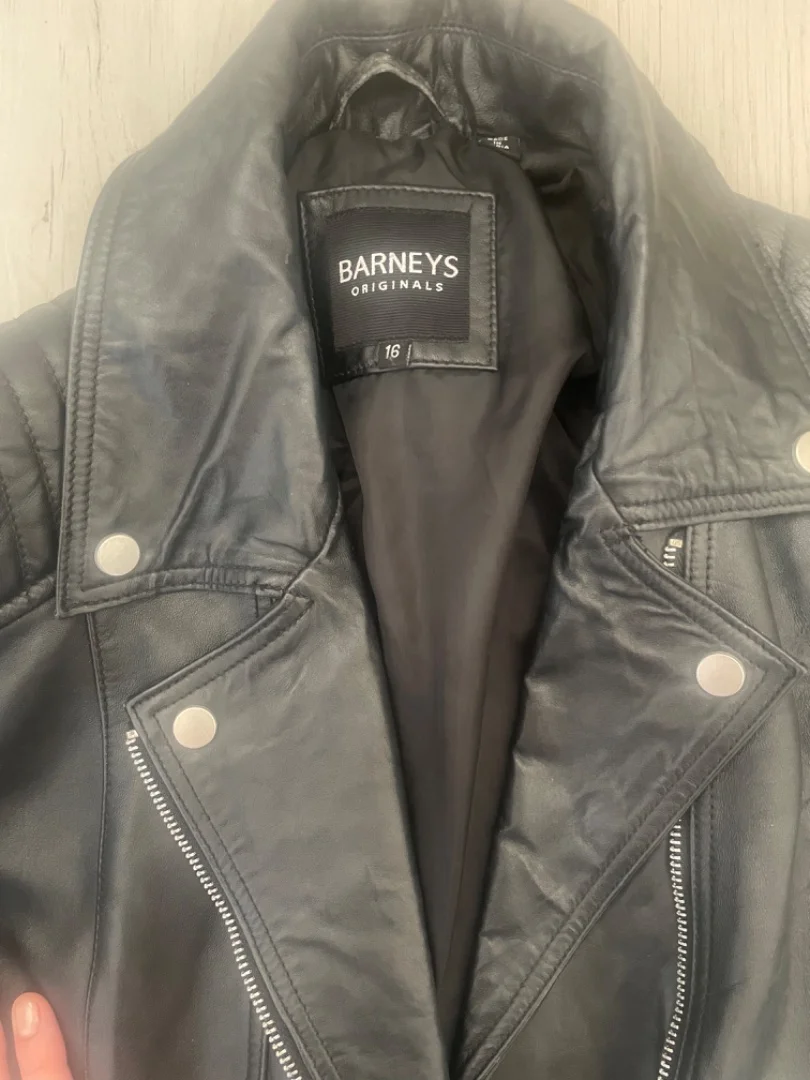Кожаная куртка Barneys - миниатюра 5