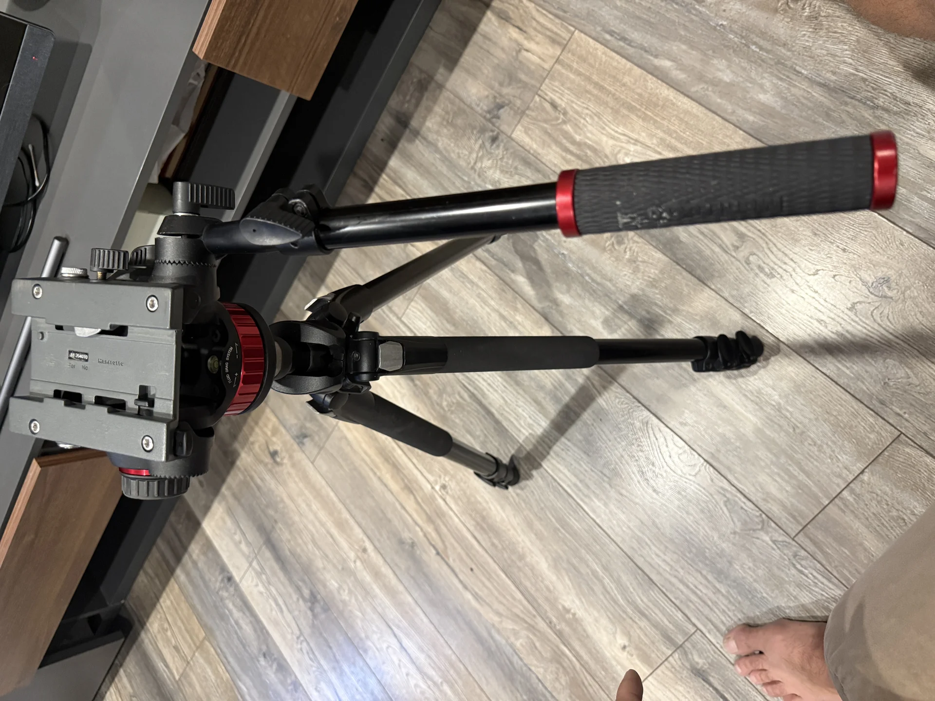 Продам видеоголову manfrotto MVH502AH - миниатюра 3