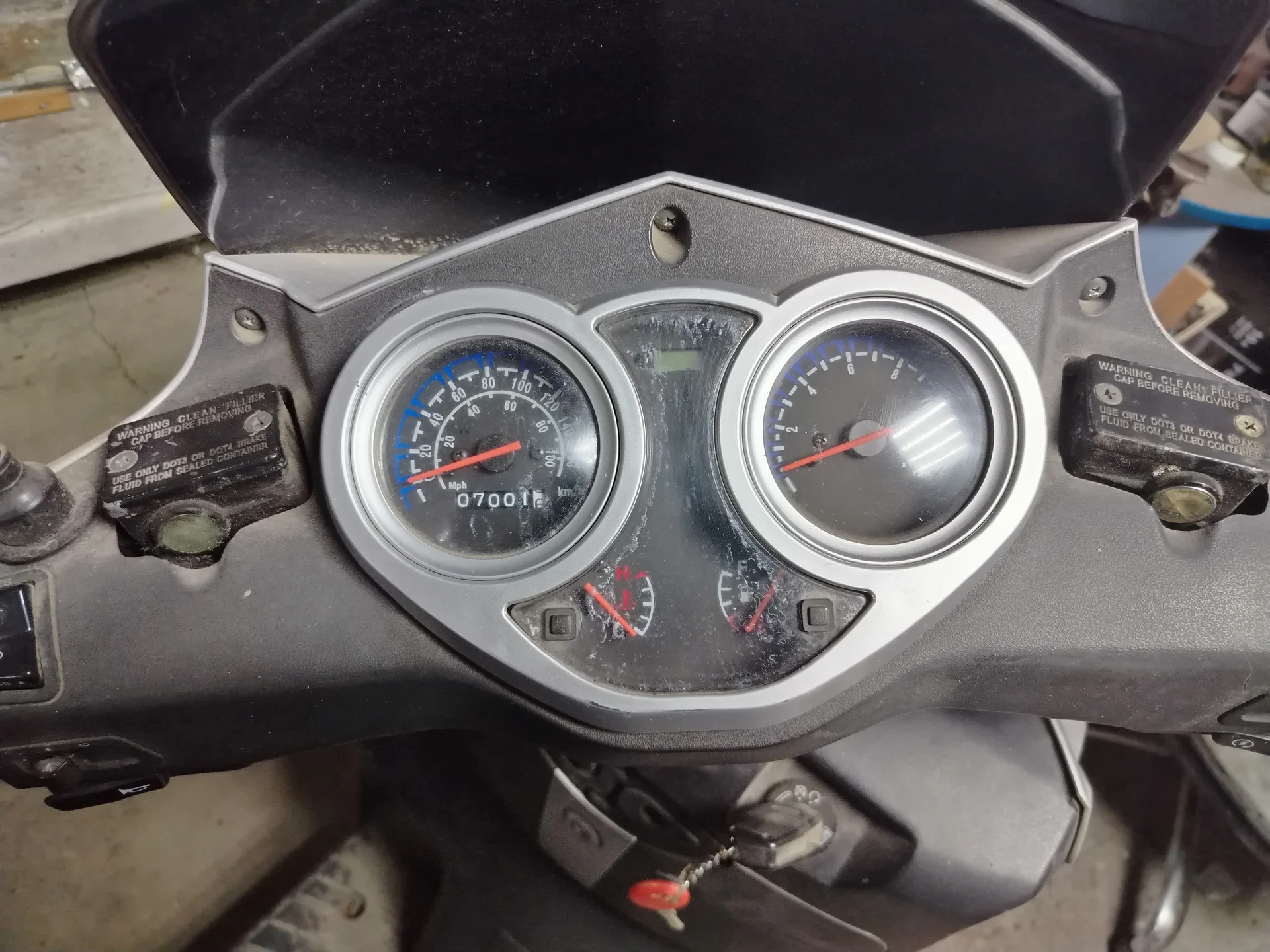 Разбор скутера stels outlender 150cc - миниатюра 3