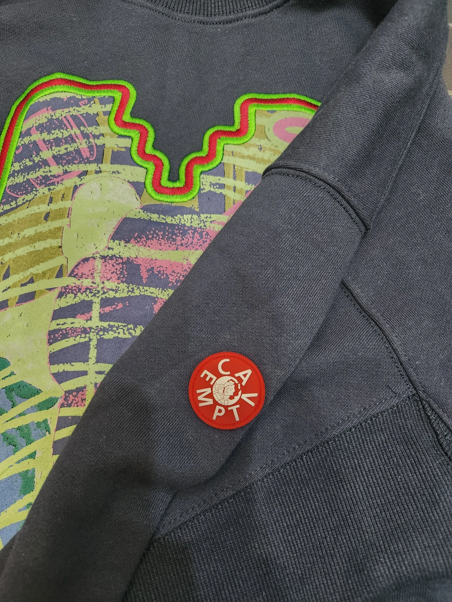 Свитшот Cav Empt Overdye EMB - миниатюра 3