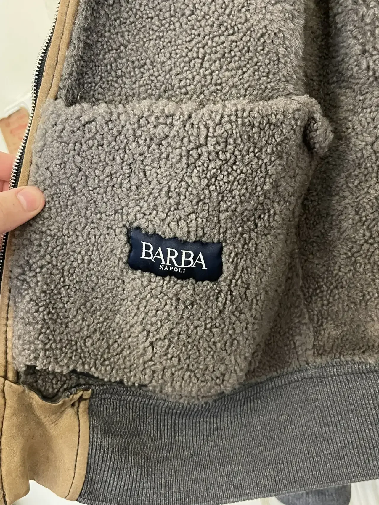 Замшевая куртка Barba Napoli - миниатюра 3