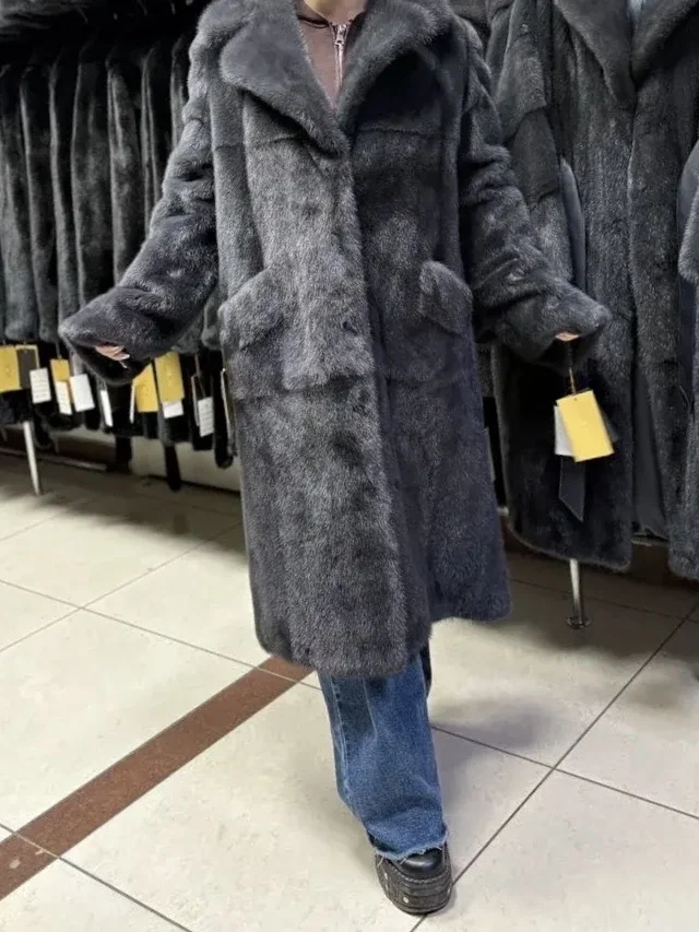 Шубка из меха Европейской норки - миниатюра 4