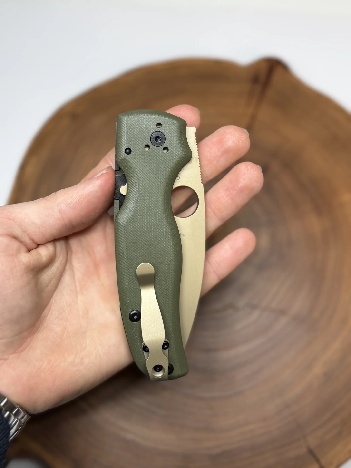 Складной нож Spyderco Shaman - миниатюра 6