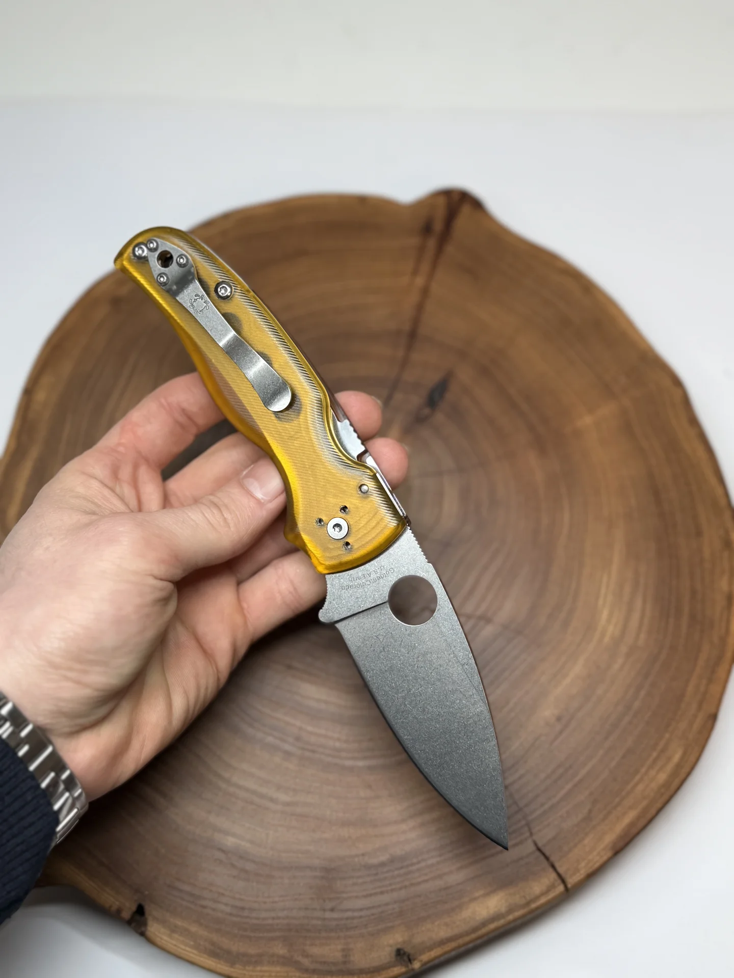 Складной нож Spyderco Shaman Ultem - миниатюра 2