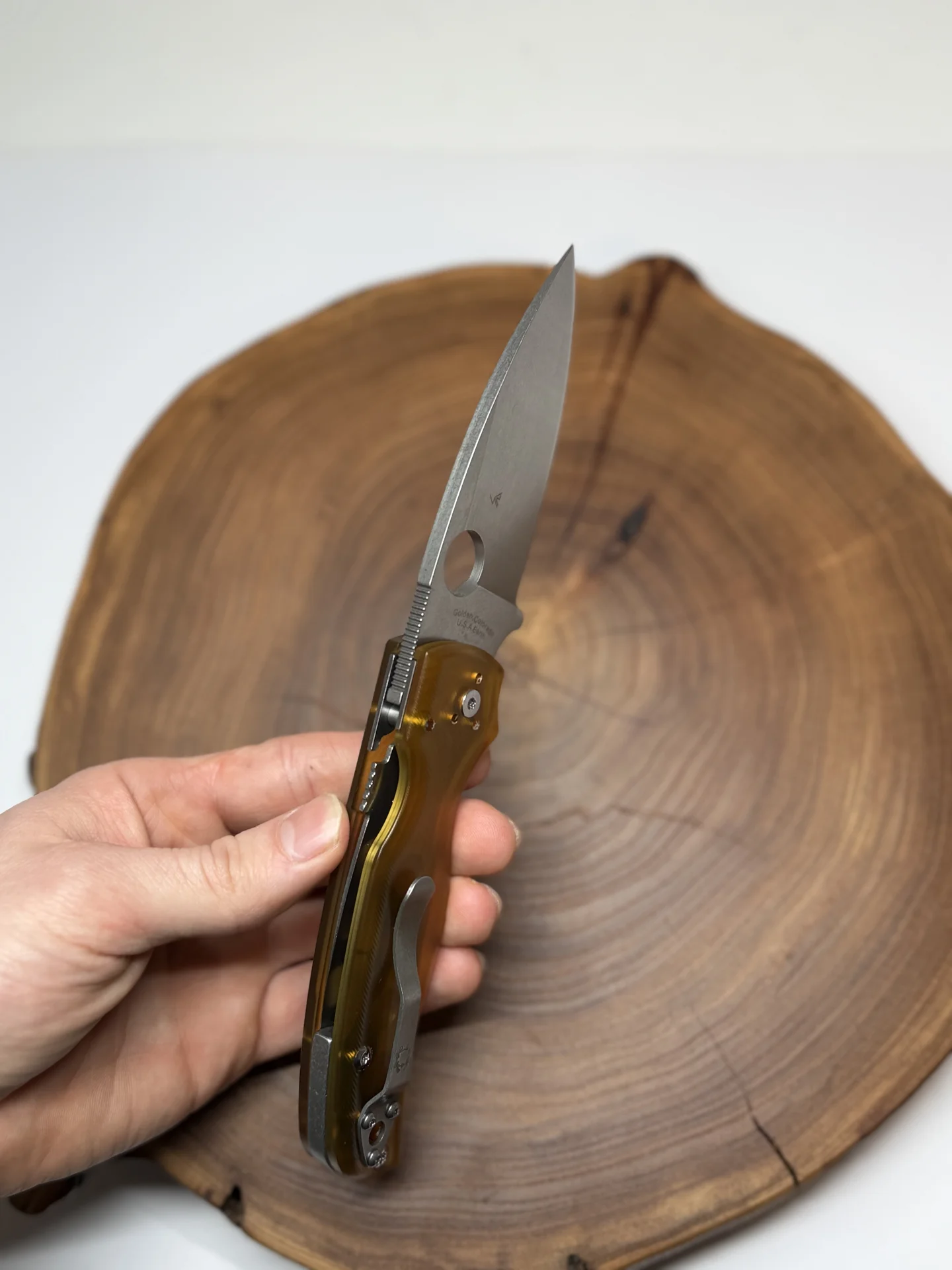 Складной нож Spyderco Shaman Ultem - миниатюра 3