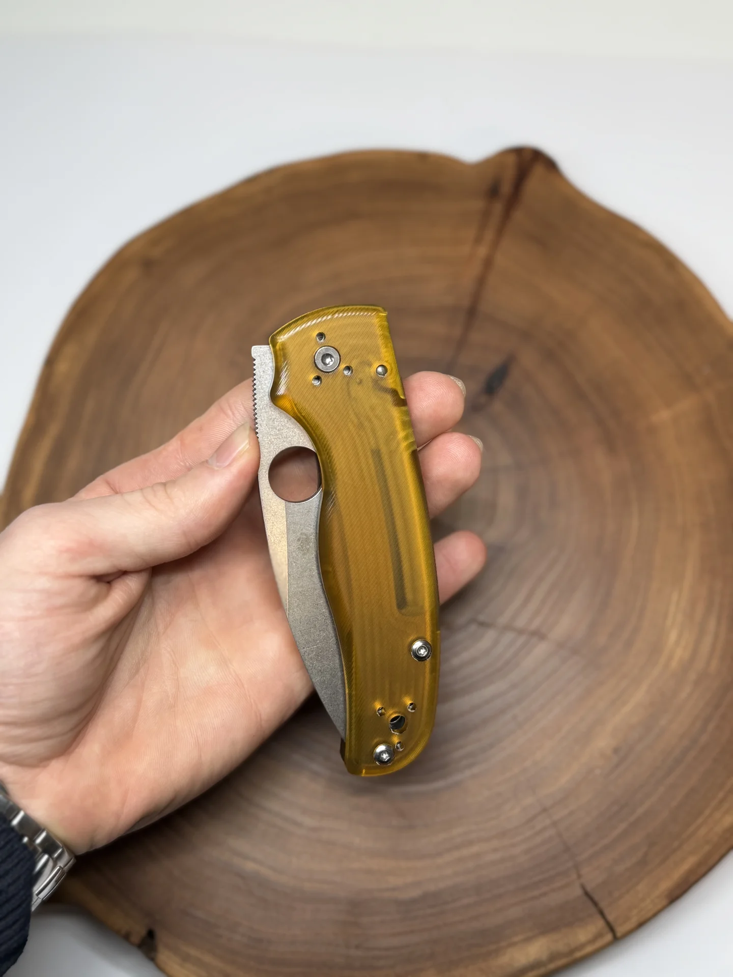 Складной нож Spyderco Shaman Ultem - миниатюра 5