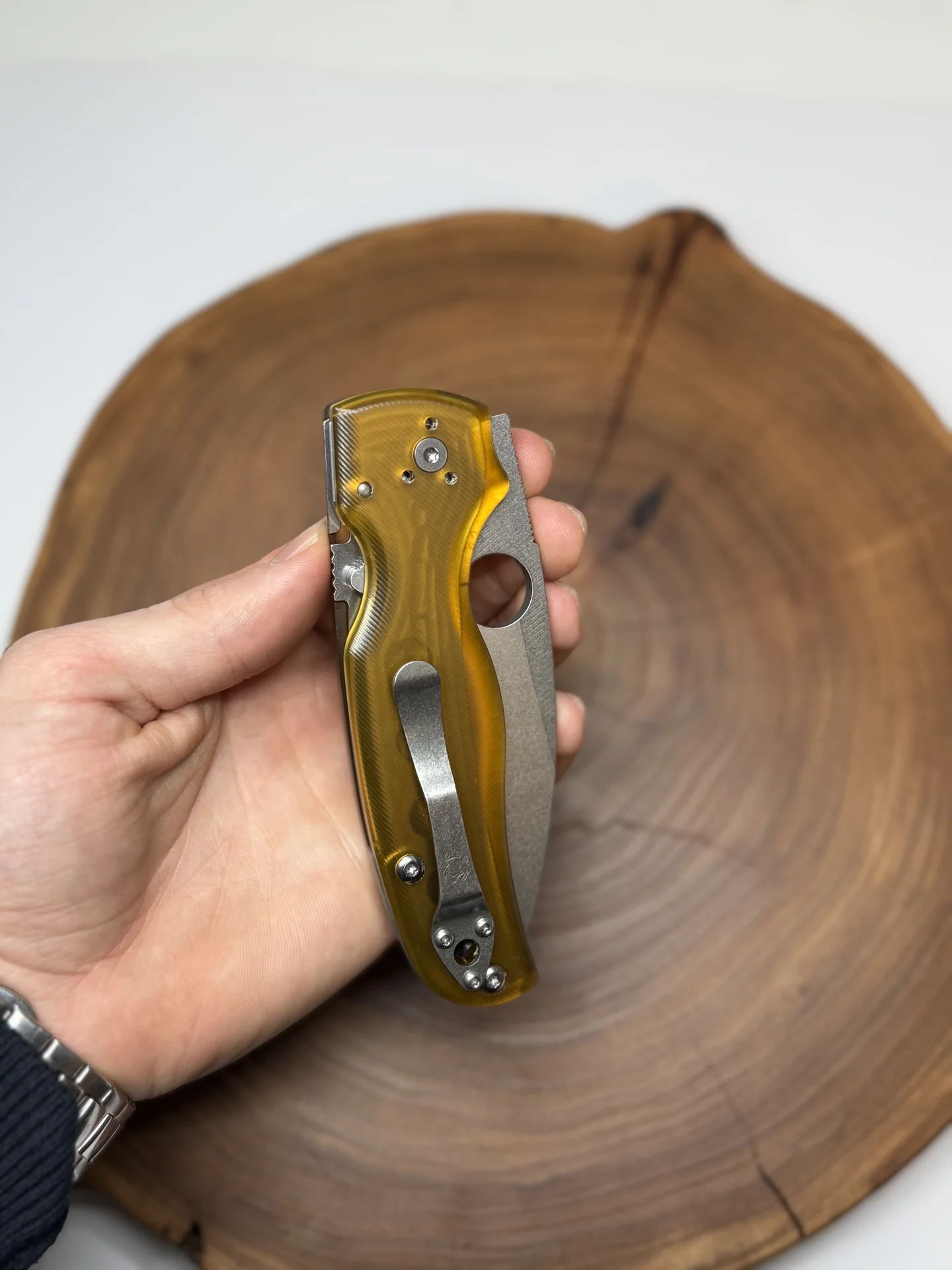Складной нож Spyderco Shaman Ultem - миниатюра 6