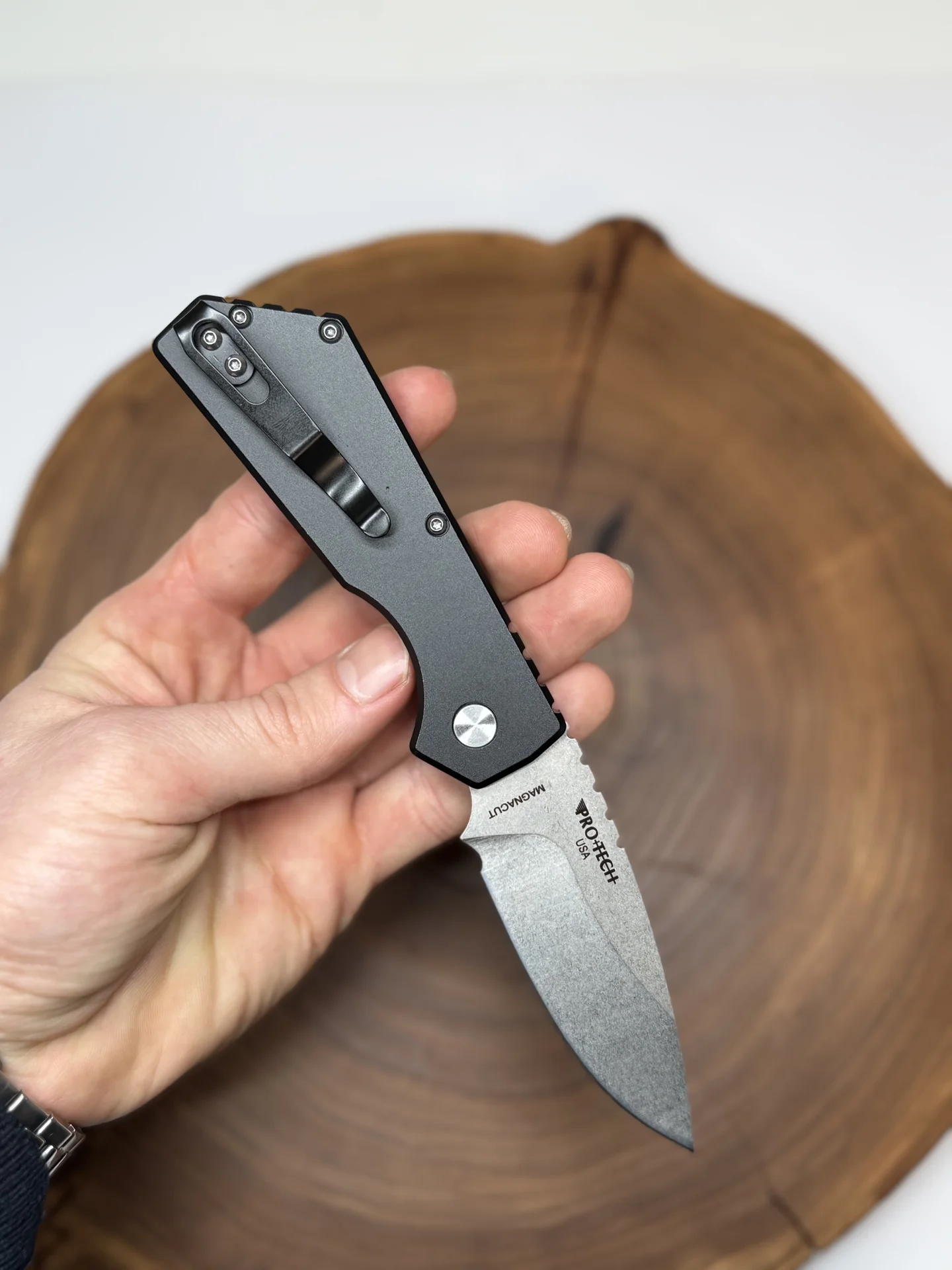 Складной автоматический нож Pro-Tech - миниатюра 2
