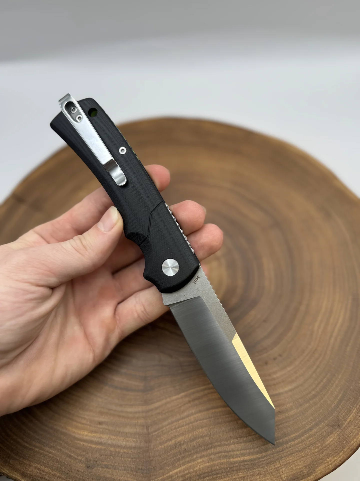 Автоматический складной нож Boker Magnum - миниатюра 2
