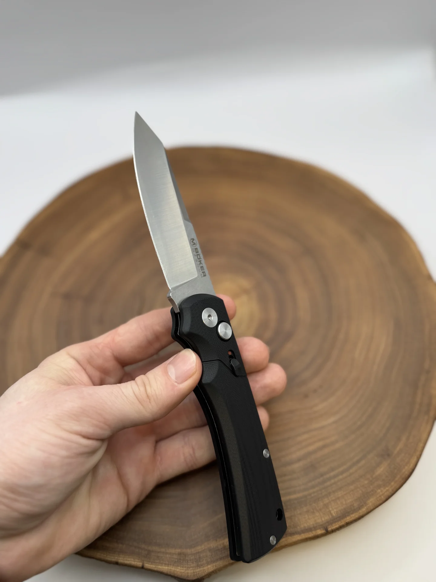 Автоматический складной нож Boker Magnum - миниатюра 4