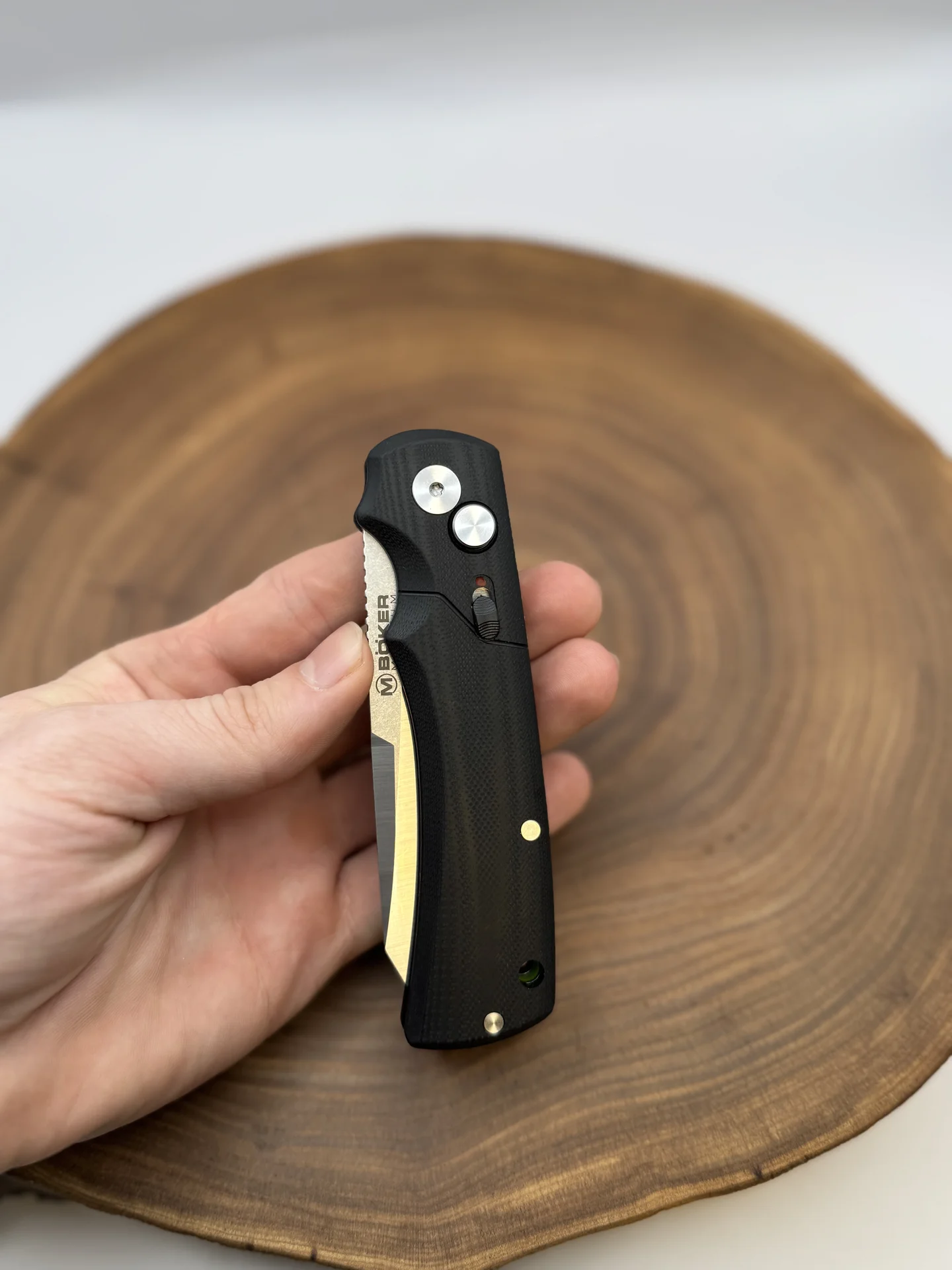 Автоматический складной нож Boker Magnum - миниатюра 5