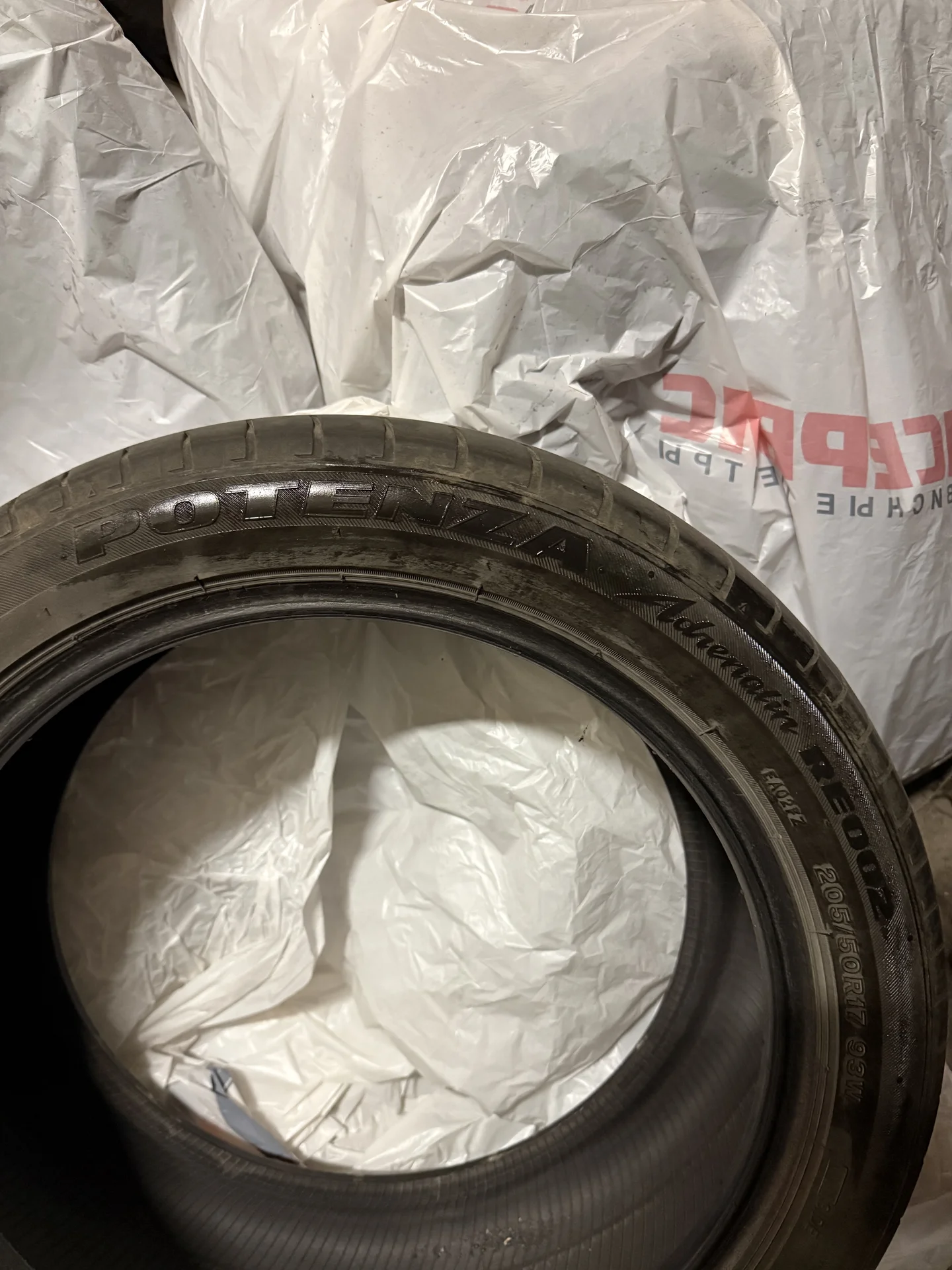 Летняя резина Bridgestone Potenza RE002 Adrenalin - миниатюра 8