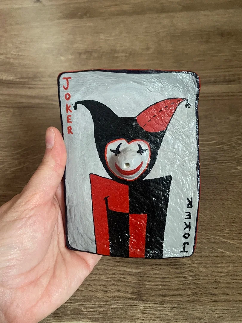 Подставка для благовоний Джокер hand made - миниатюра 2