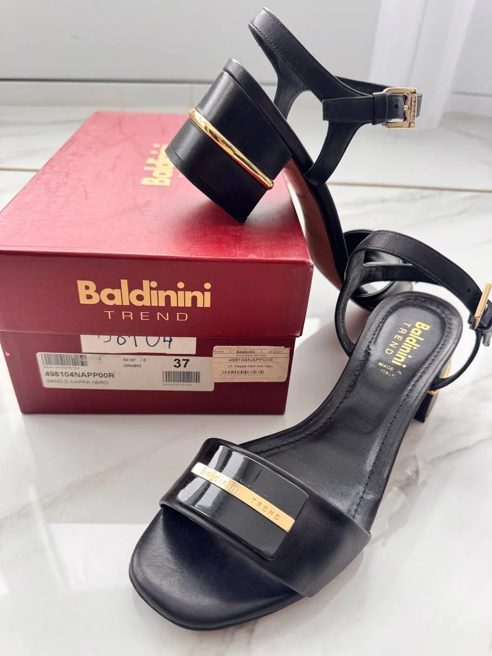Сандалии Baldinini - миниатюра 3