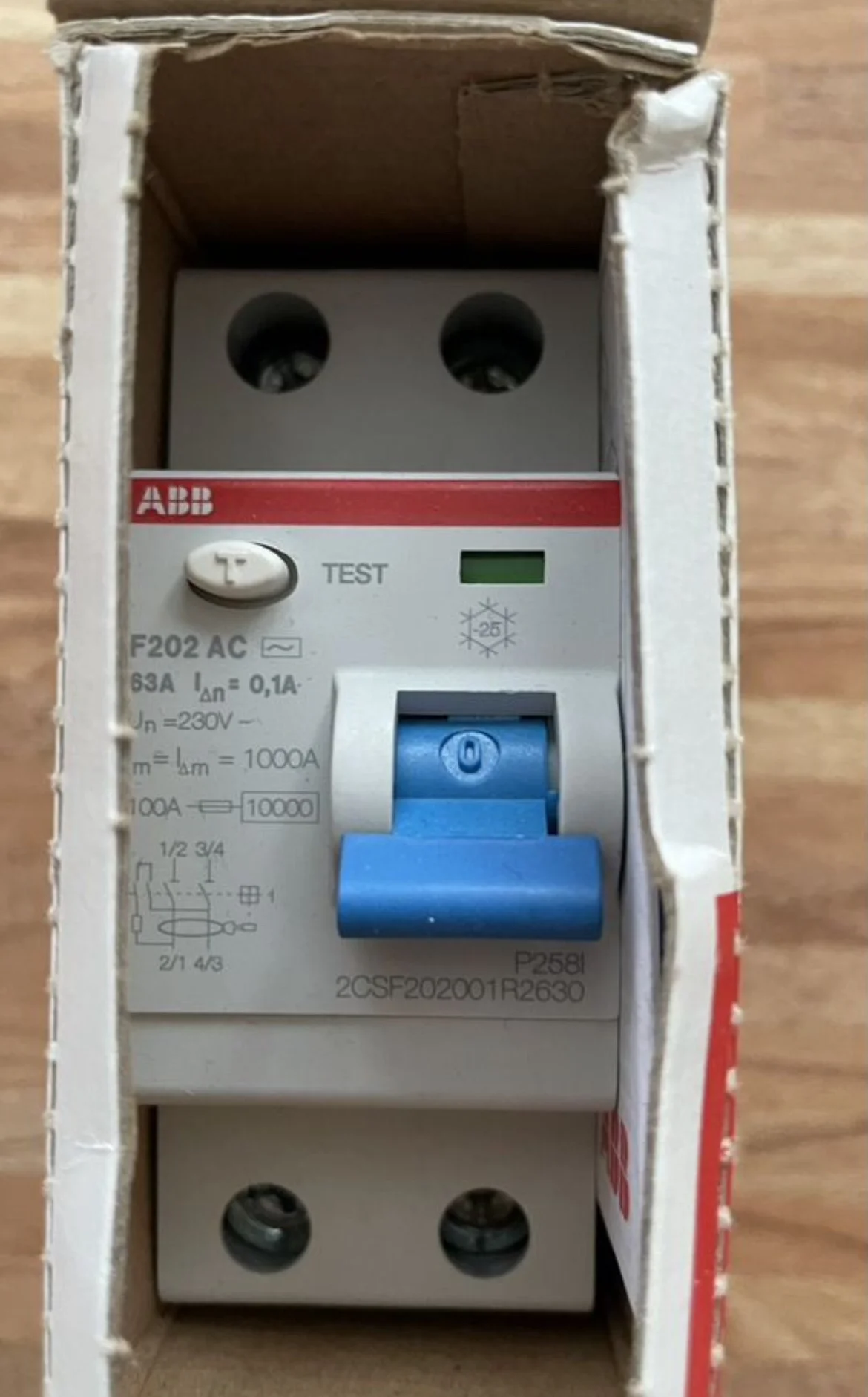 УЗО ABB 63/100 - миниатюра 4