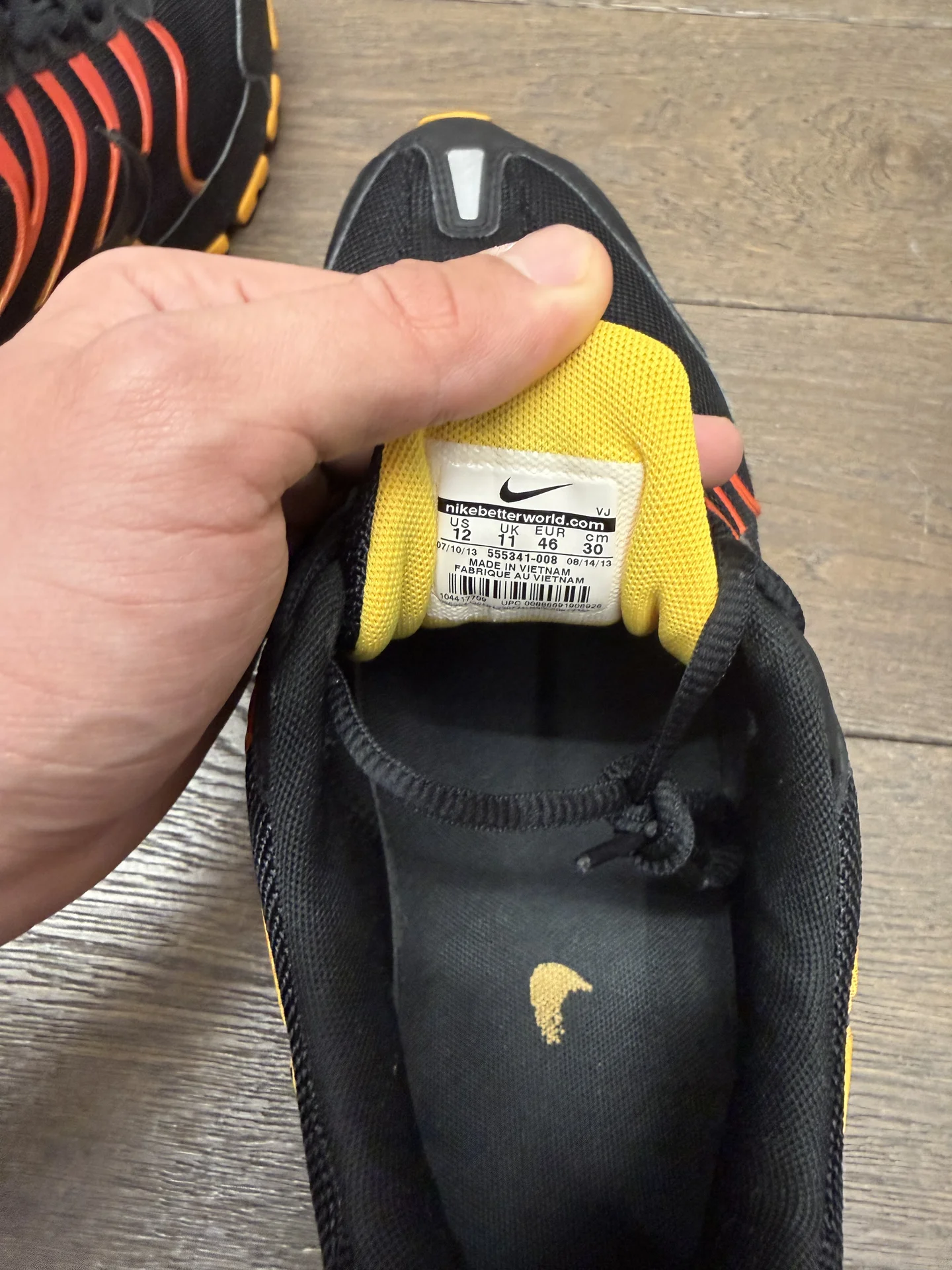 Кроссовки Nike Shox Running оригинал - миниатюра 5