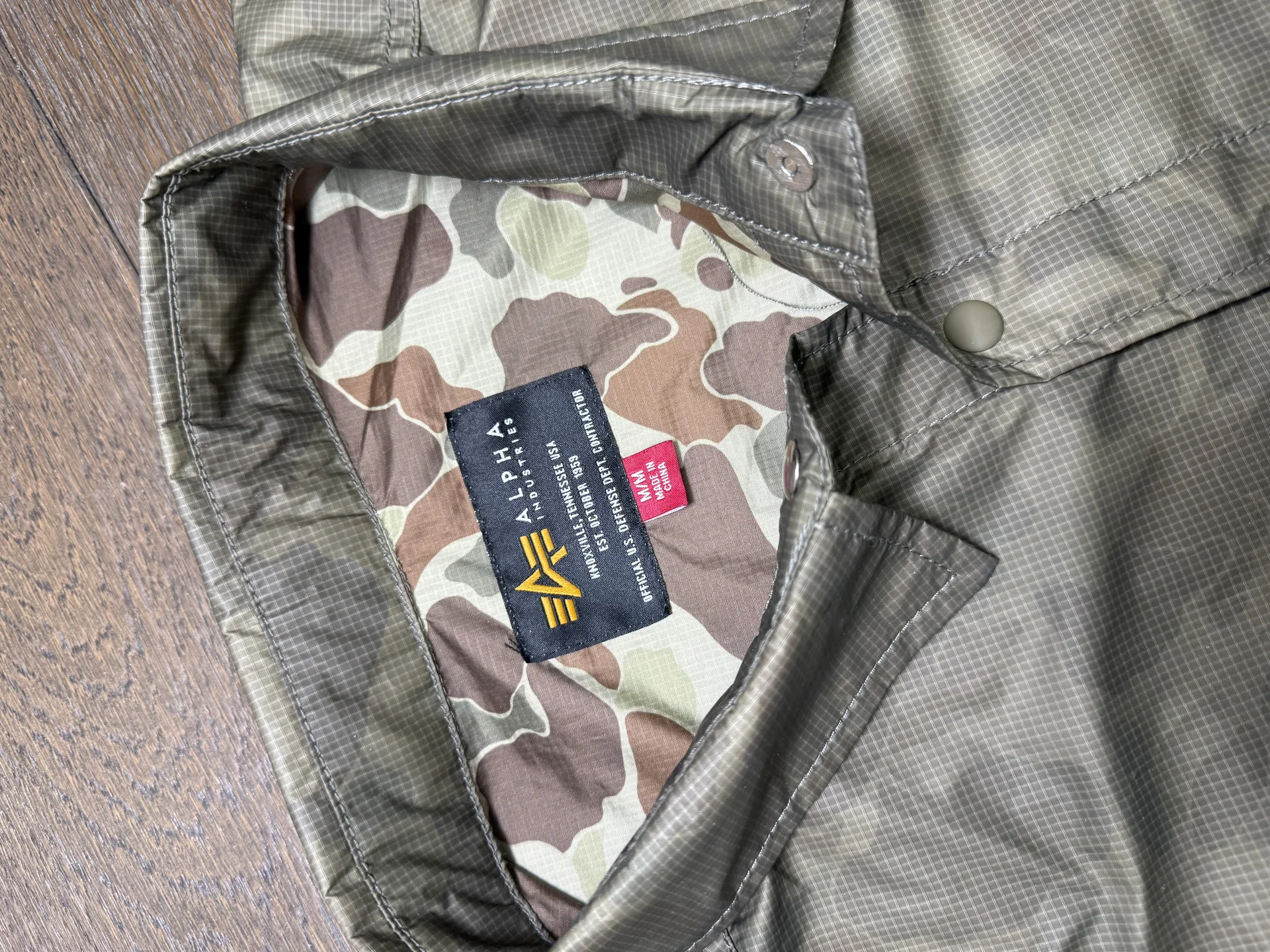 Рубашка Alpha Industries - миниатюра 4