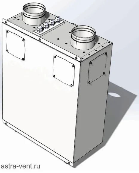 Вентиляционная установка AstraVENT MINI AC-2 - миниатюра 2