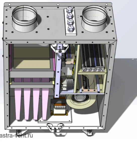 Вентиляционная установка AstraVENT MINI AC-2 - миниатюра 5