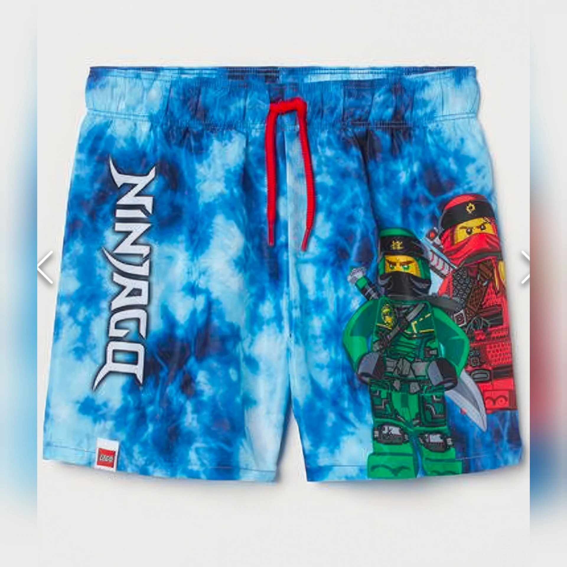 Плавки купальные шорты H&M с принтом Ninjago - изображение 1