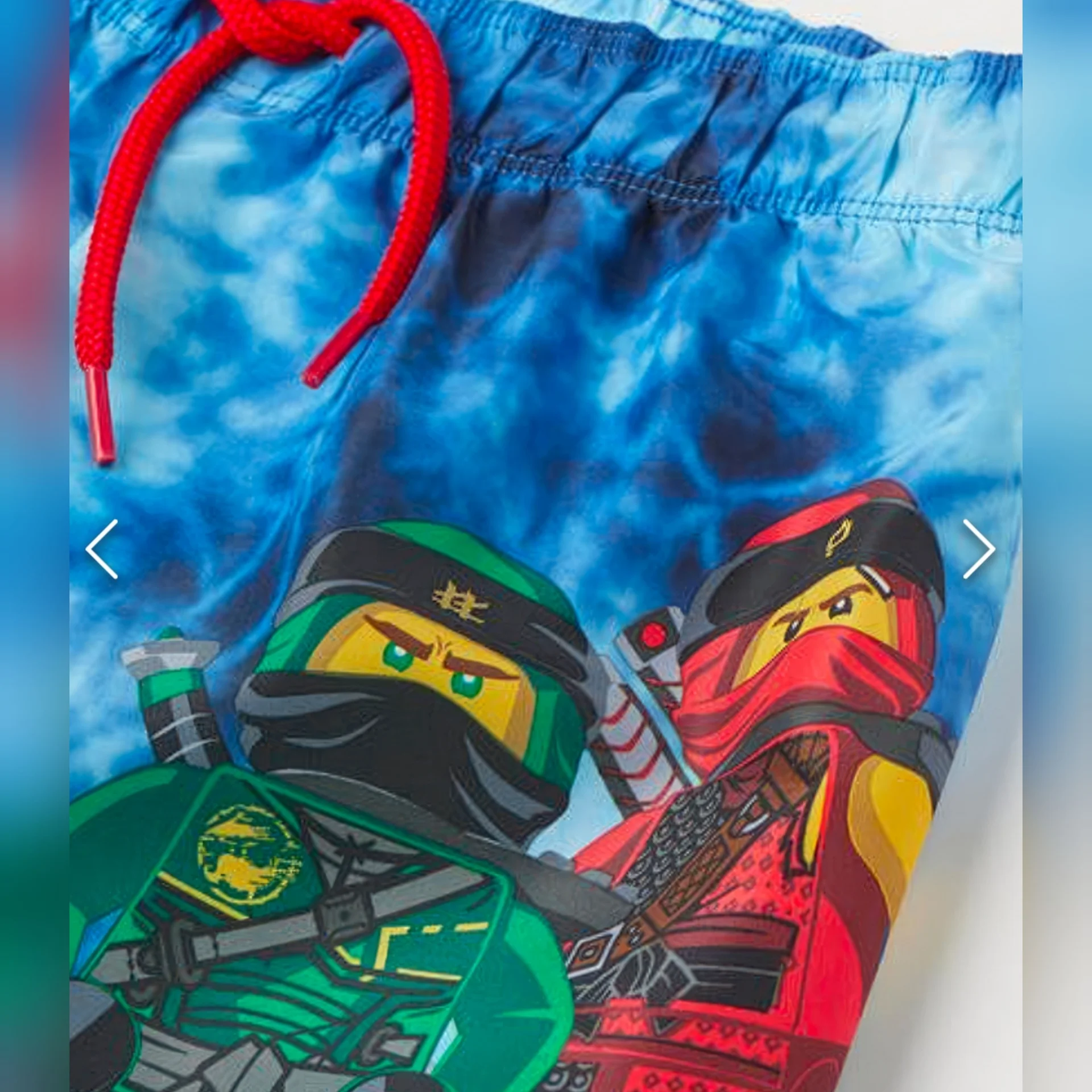 Плавки купальные шорты H&M с принтом Ninjago - миниатюра 2