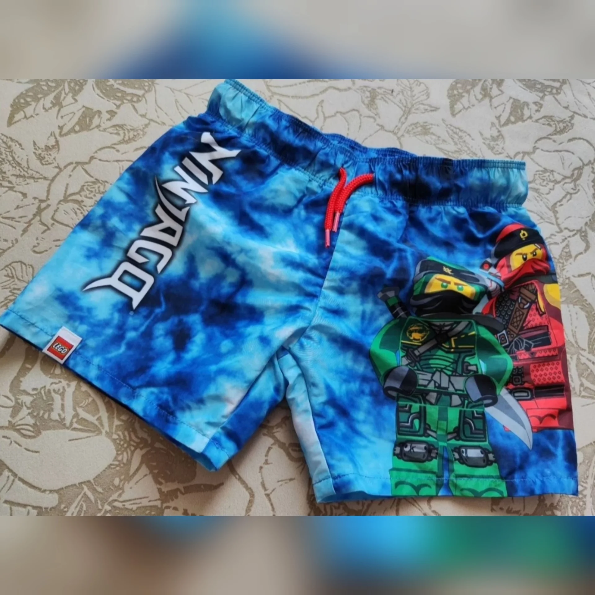 Плавки купальные шорты H&M с принтом Ninjago - миниатюра 3