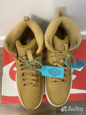 Обувь мужская зимняя мужская Nike court vision mid - миниатюра 3