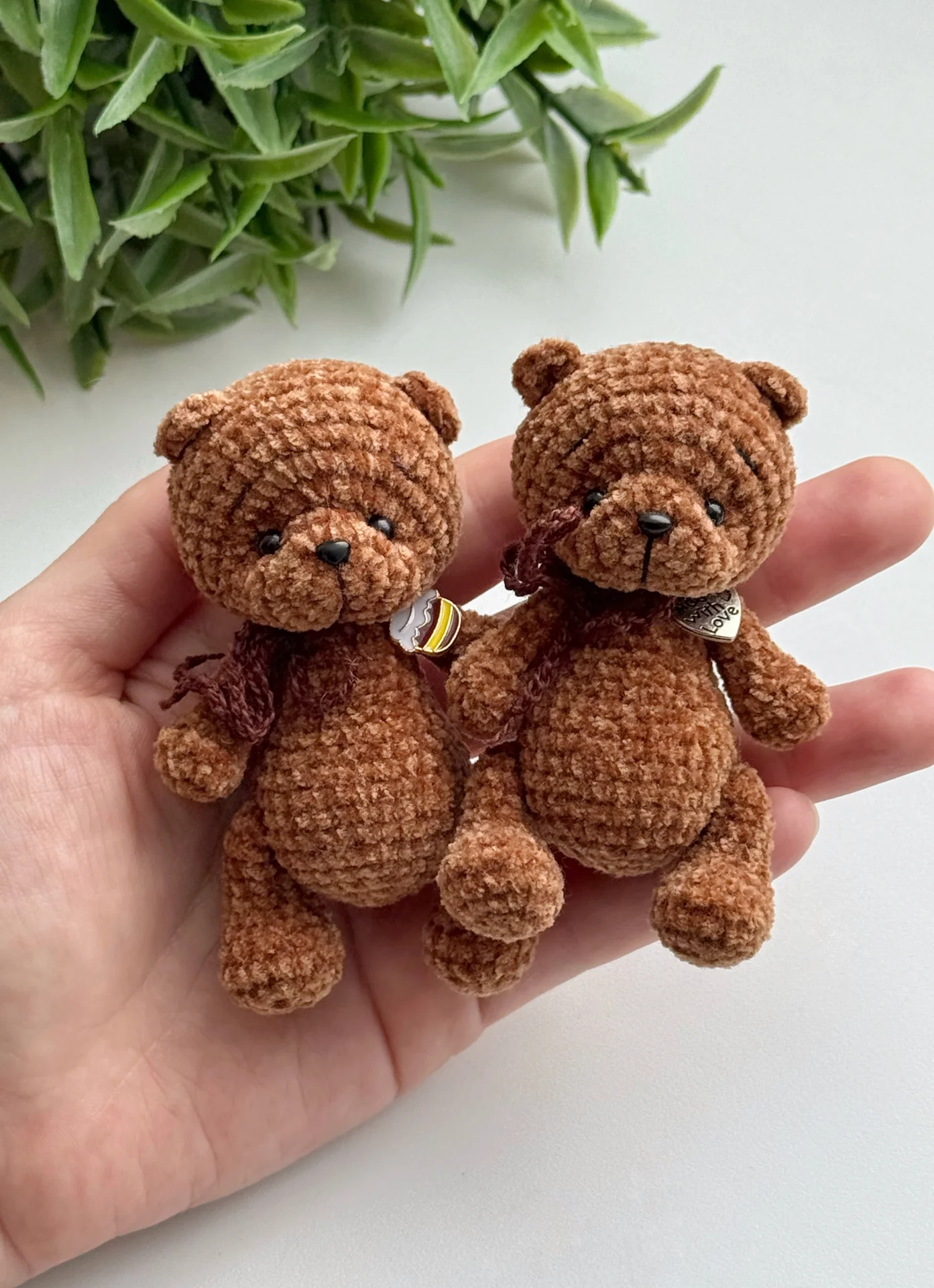 Вязаные игрушки ручной работы - миниатюра 5