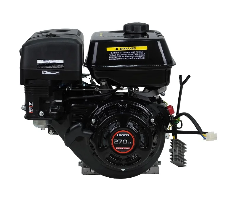 Двигатель Loncin G270F (A type) D25 5А - изображение 1