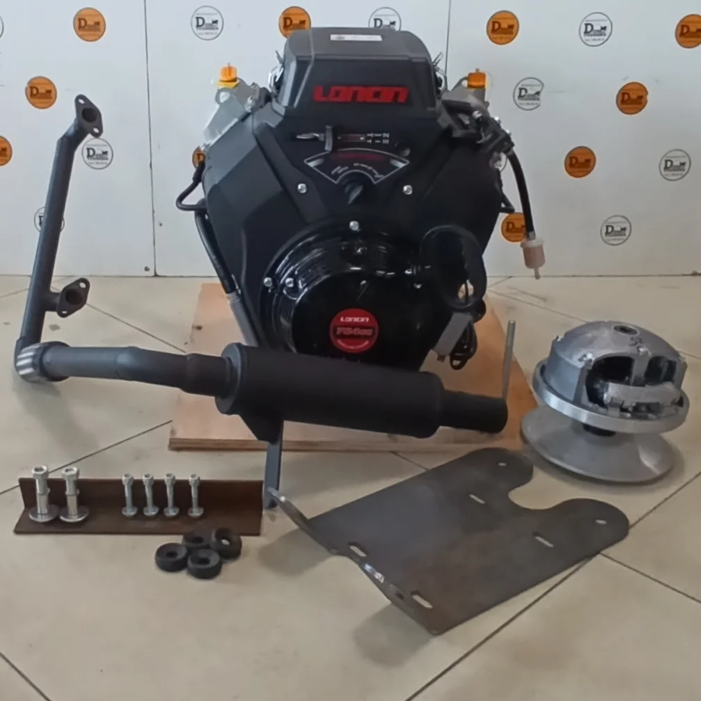 Комплект Двигатель Loncin 2V80FD 30л.с. с вариатором Арктик под Тайгу - изображение 1