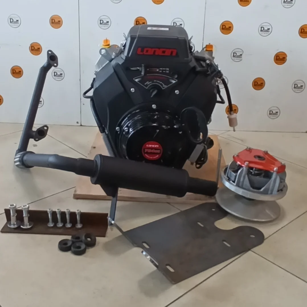 Комплект Двигатель Loncin 2V80FD 30л.с. с вариатором Сафари под Тайгу