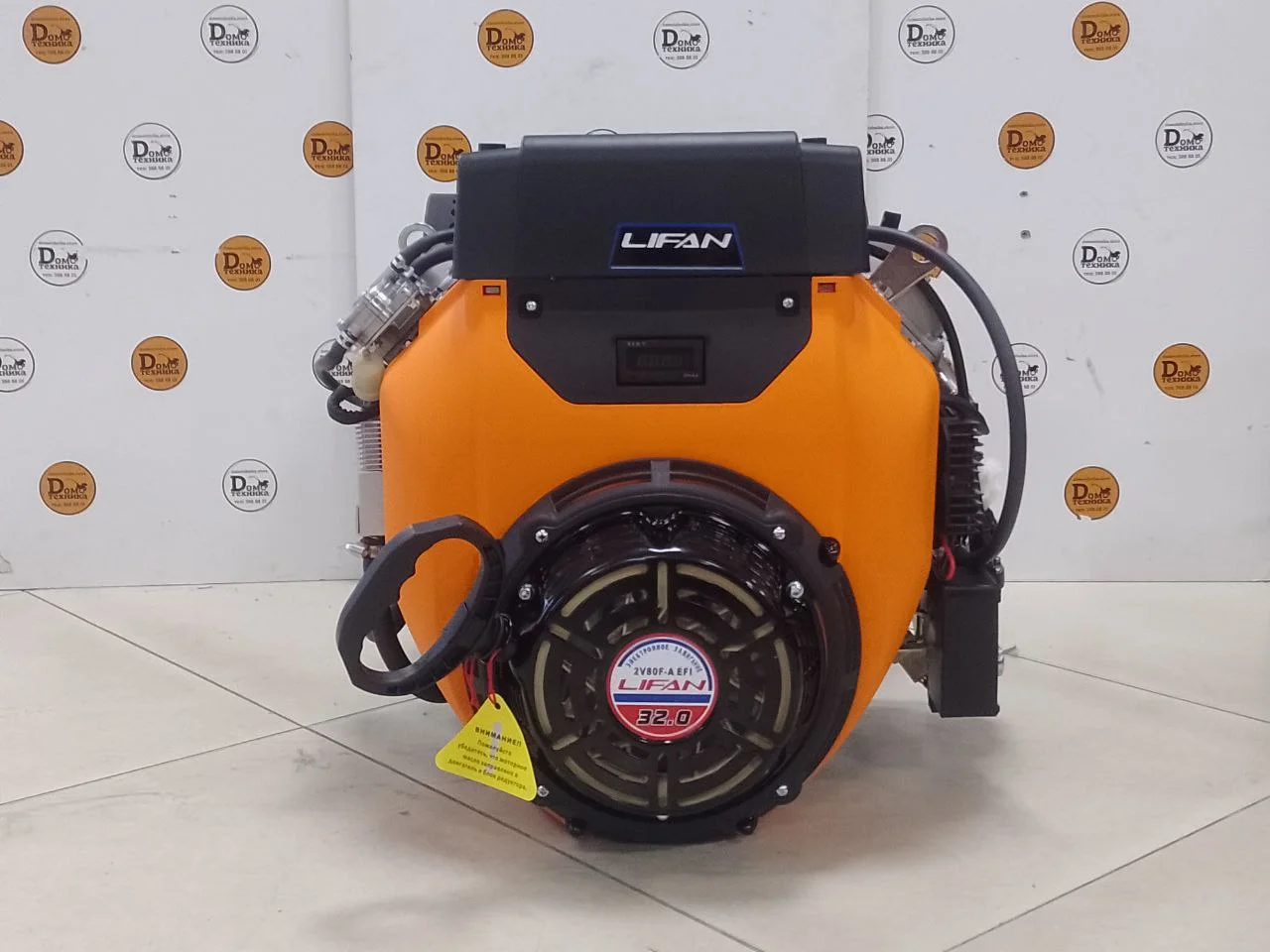 Двигатель Lifan 2V80F-A EFI (LF2V80F-P), 31 л.с. D25 20А - изображение 1