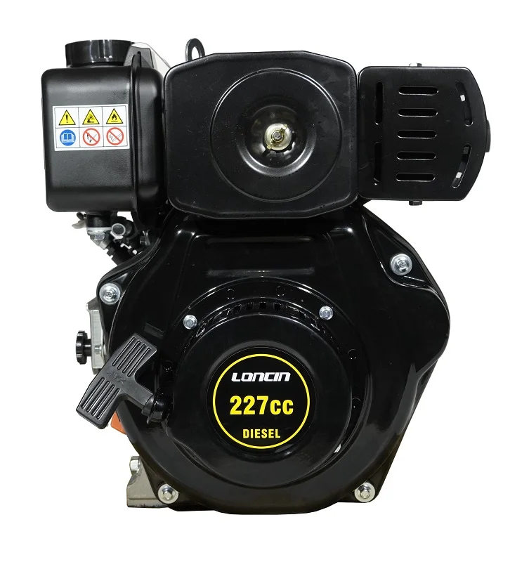Двигатель Loncin Diesel D230F | Вал 25 мм (A type) - изображение 1