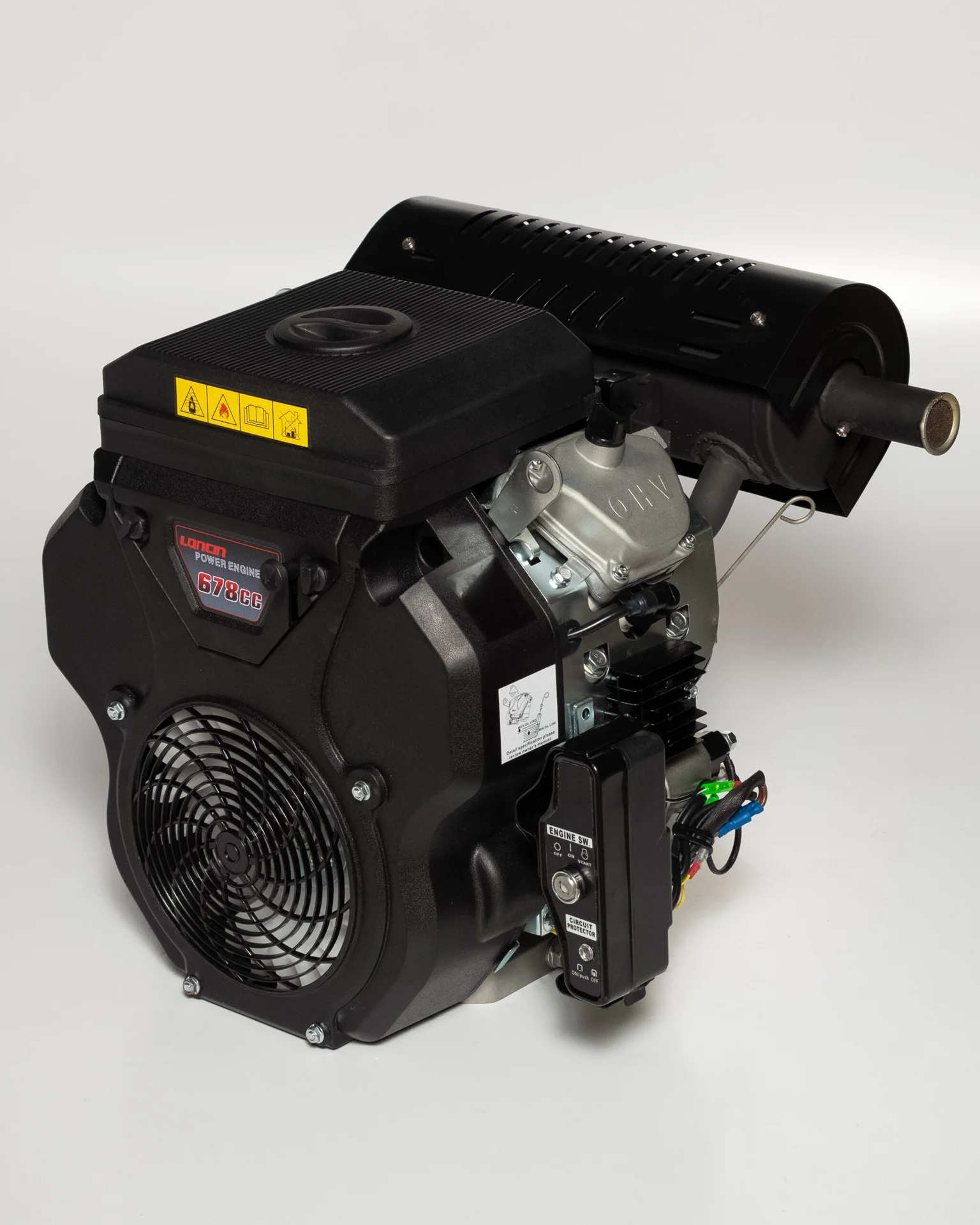 Двигатель Loncin LC2V78FD-2 | 20 Ампер | Вал 25 мм (H type) - изображение 1