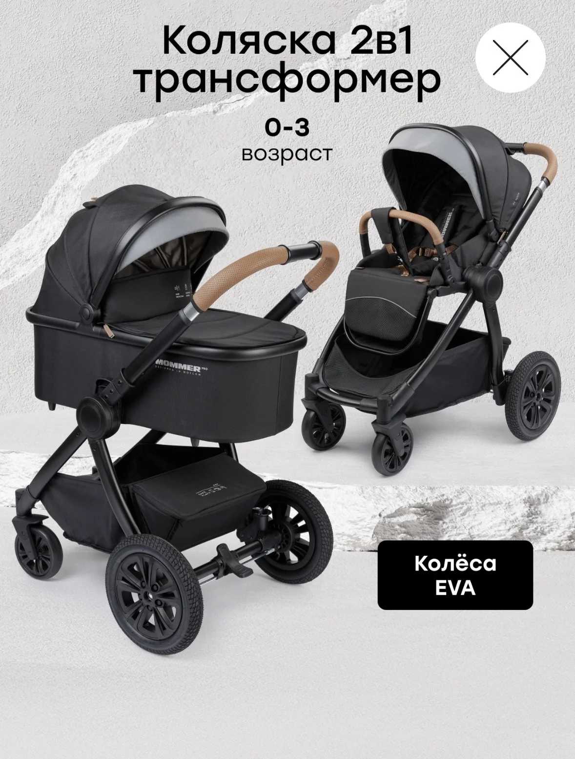 Коляска 2 в 1 - изображение 1