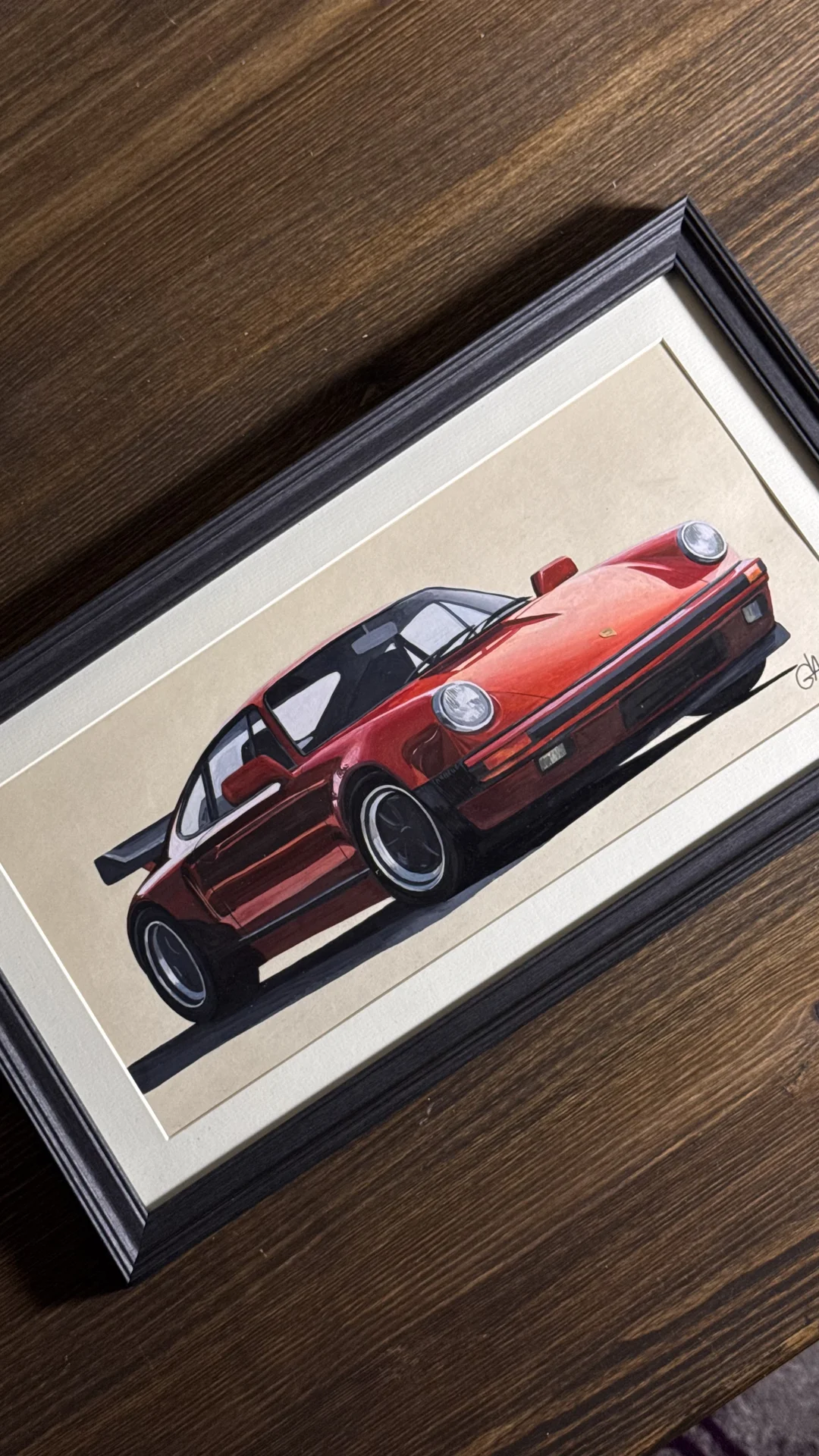 Картина Porsche 911 turbo - миниатюра 2
