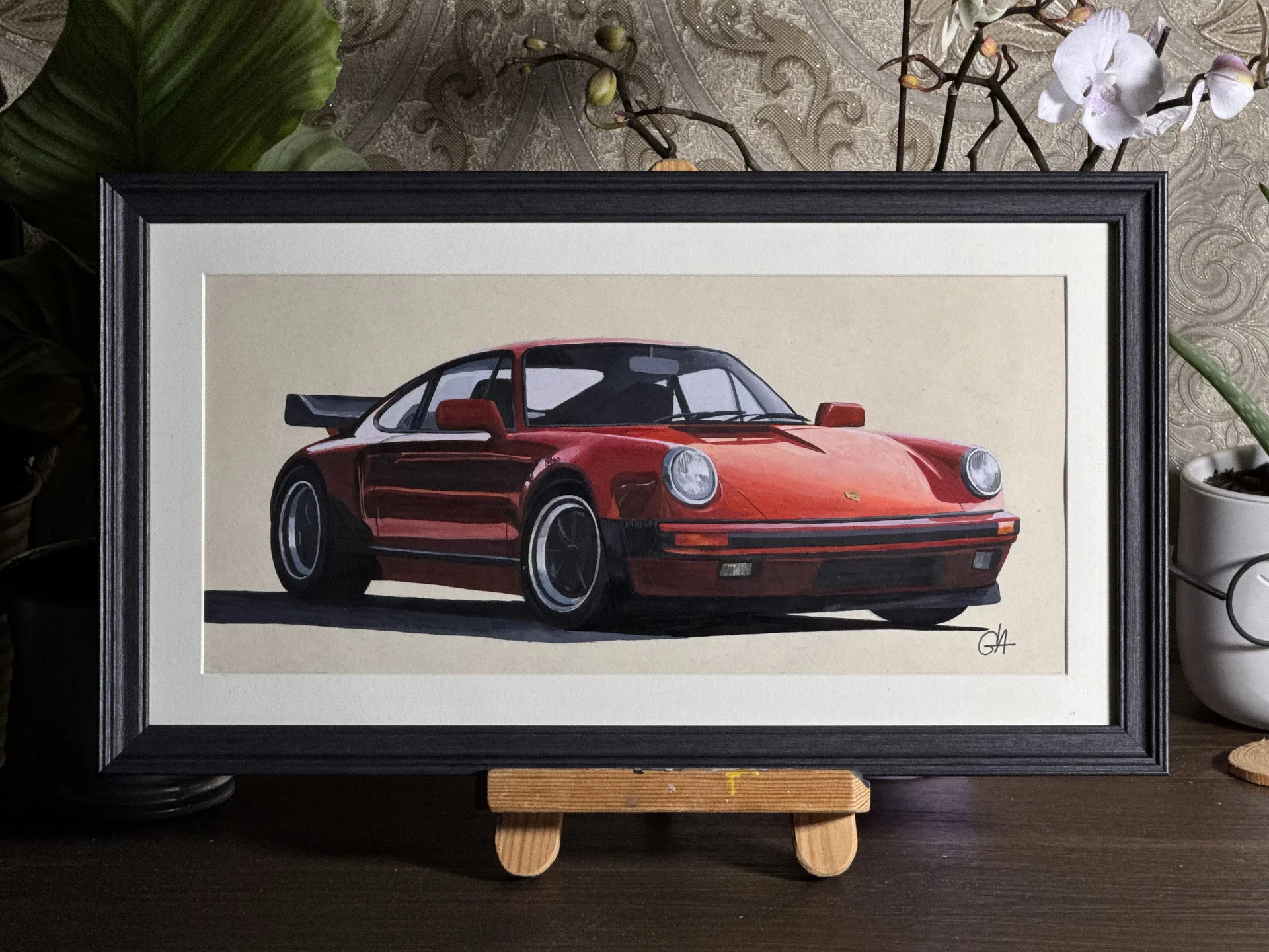 Картина Porsche 911 turbo - миниатюра 3