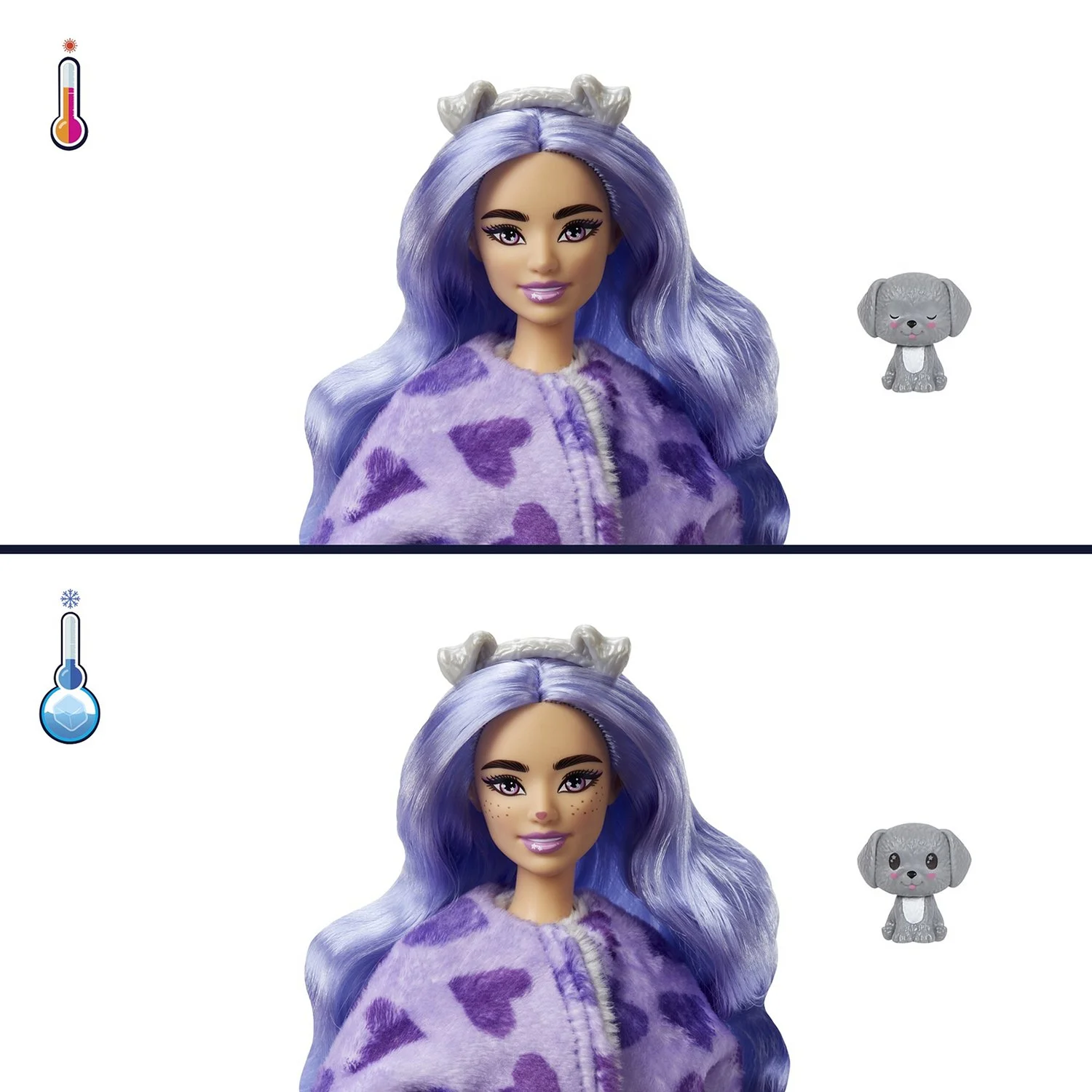 Кукла Barbie Cutie Reveal Милашка-проявляшка Щенок - миниатюра 4