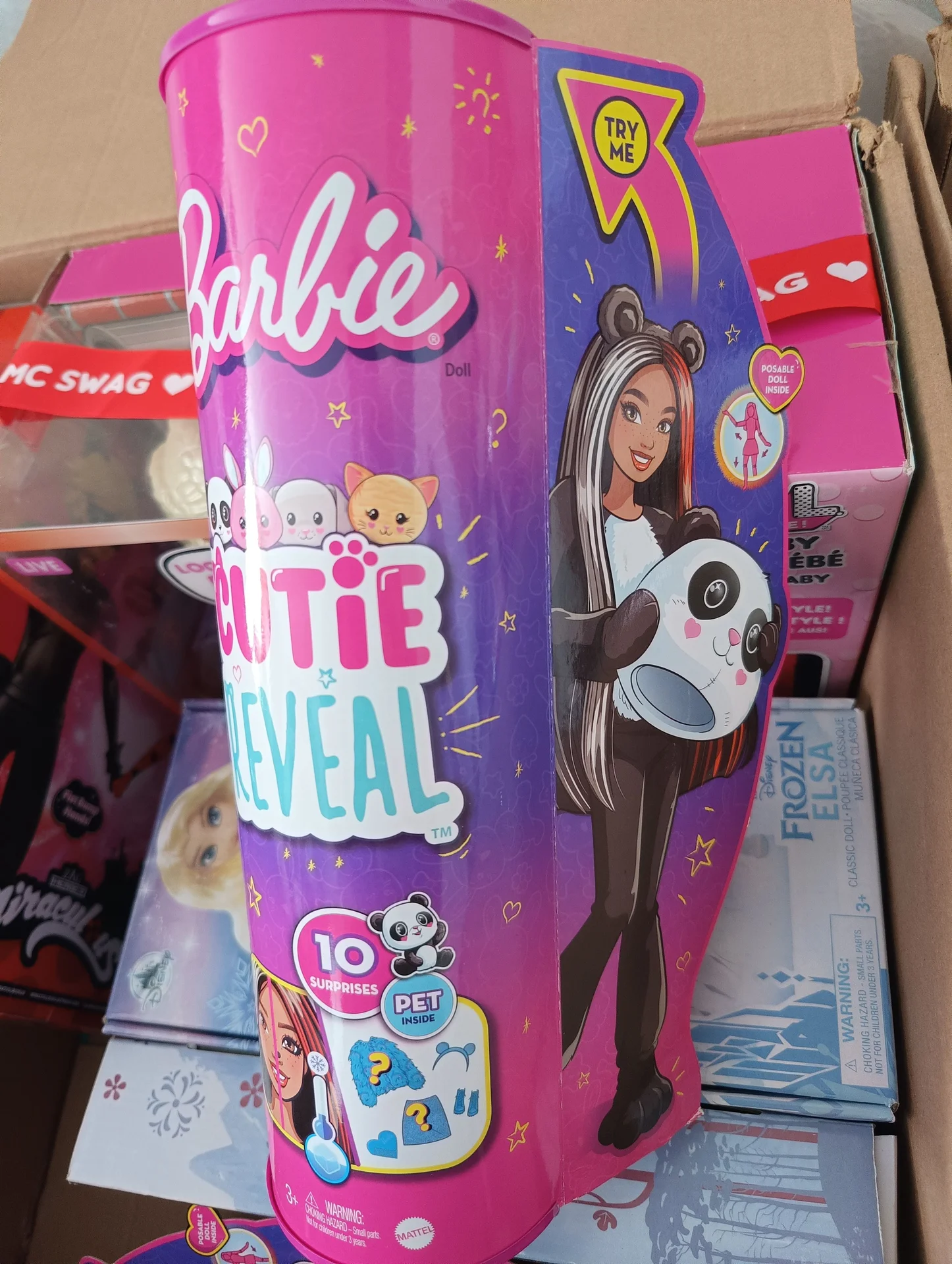 Кукла Barbie Cutie Reveal Милашка-проявляшка Панда - миниатюра 5