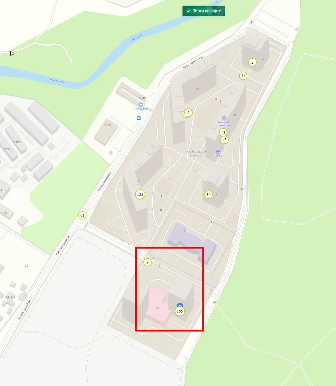 Аукцион: 2-к. квартира, 65,4 м², 18/22 эт - миниатюра 13