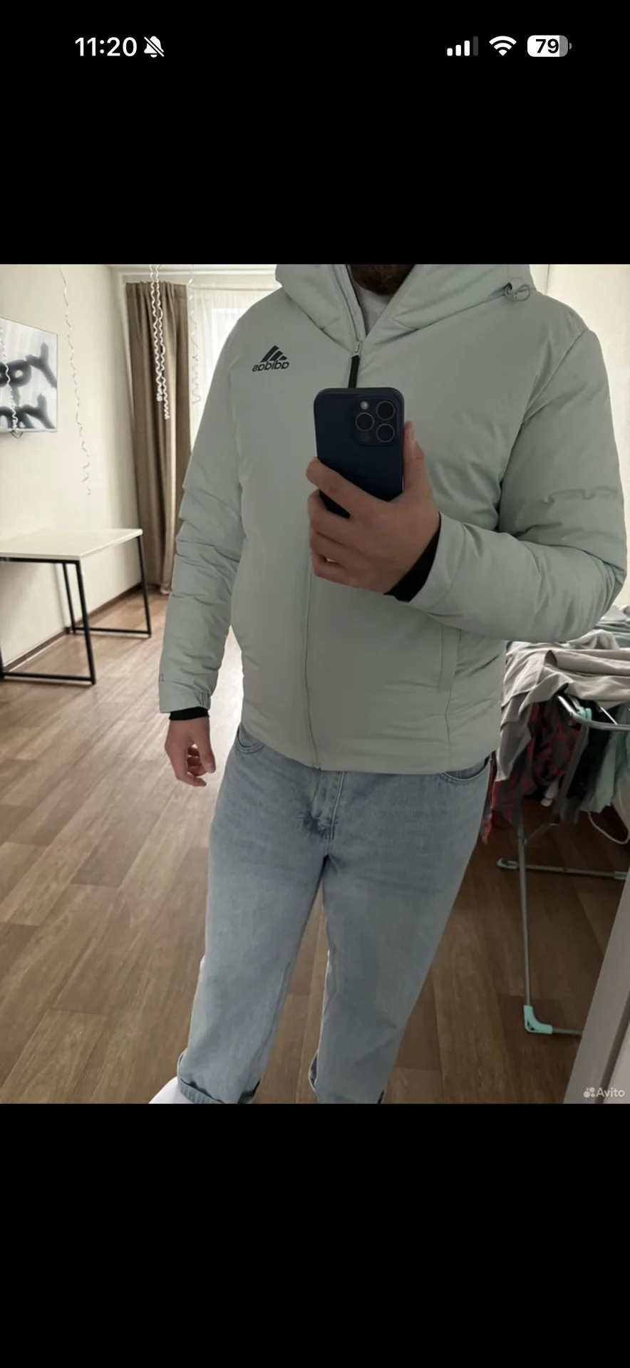 пуховик Adidas - миниатюра 2