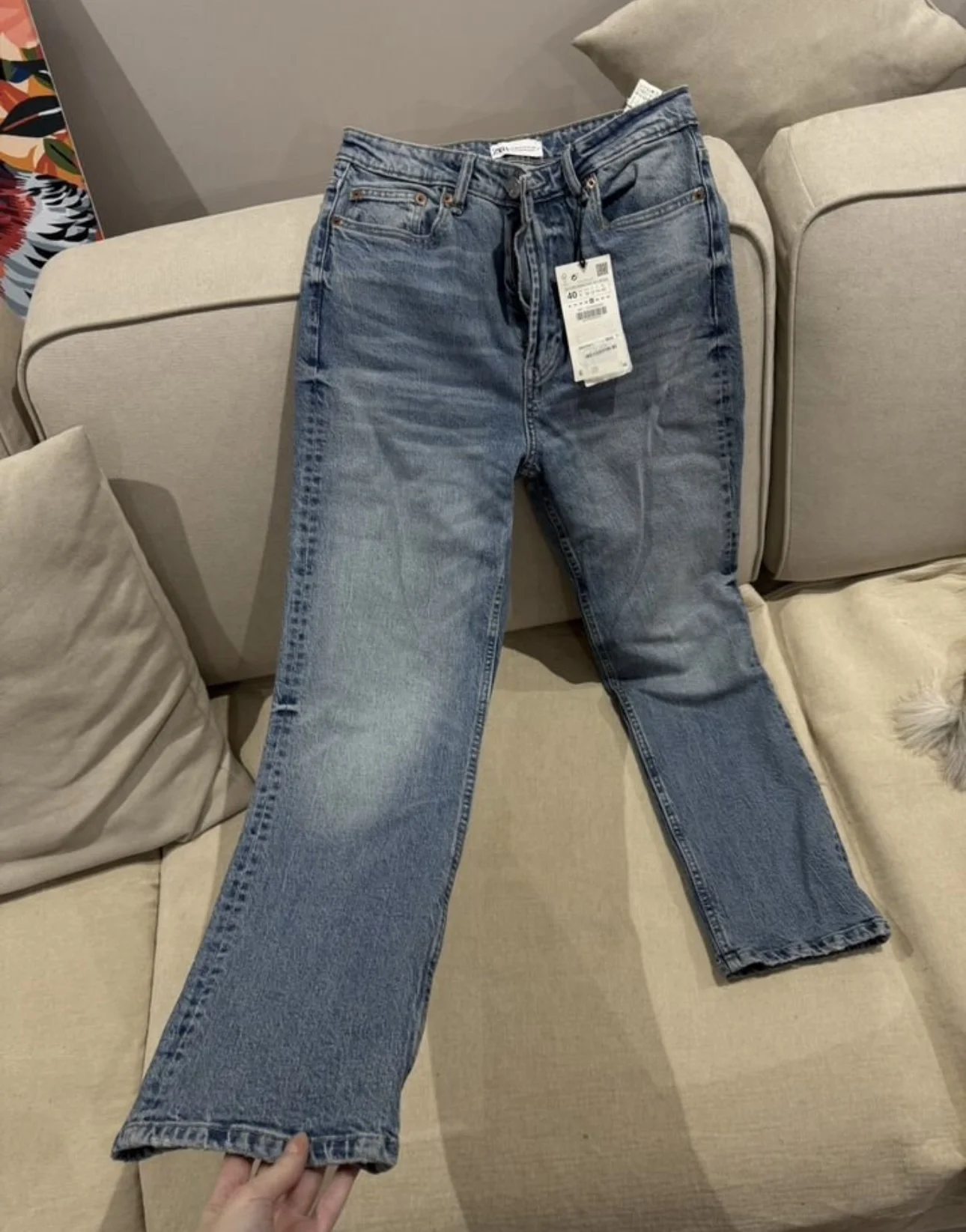 Джинсы zara - миниатюра 2