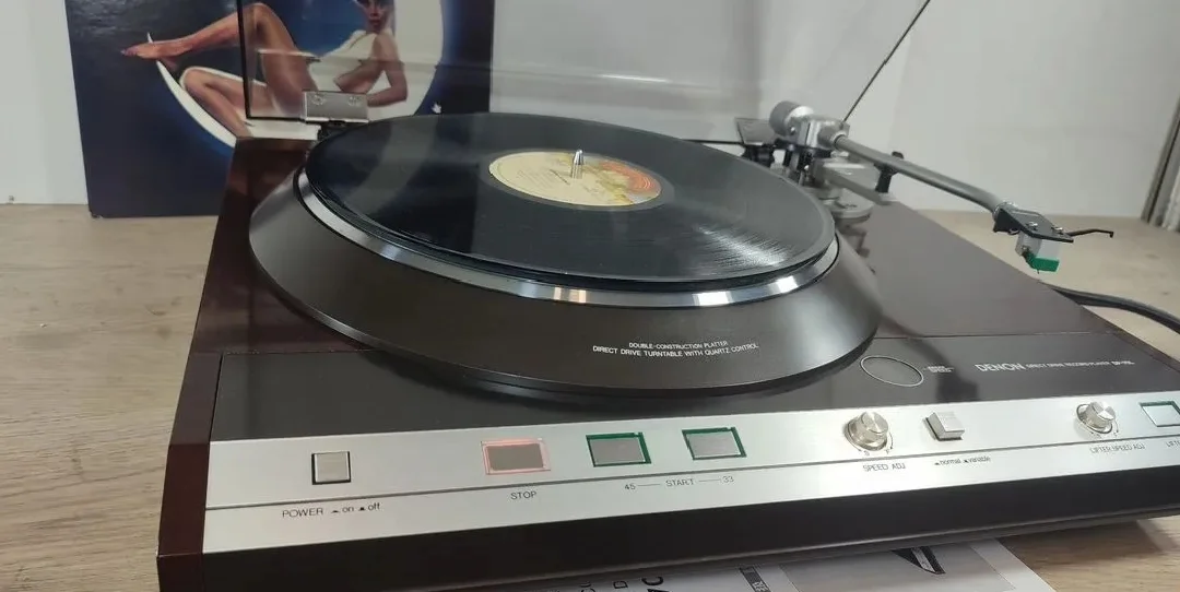 Проигрыватель винила Denon DP-70L. Japan. идеал - миниатюра 7