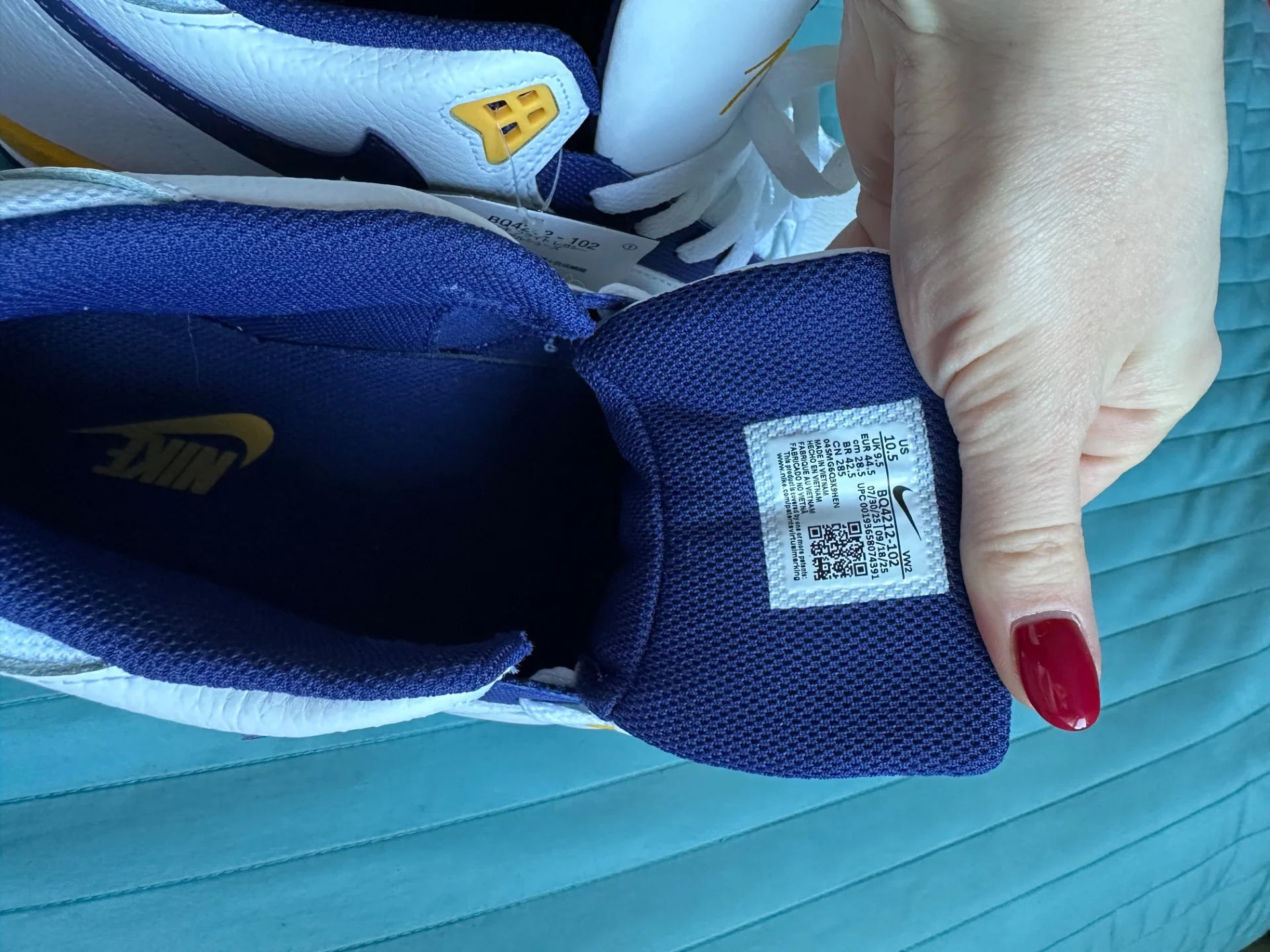 Кроссовки Nike Air Flight 44,5 оригинал - миниатюра 4