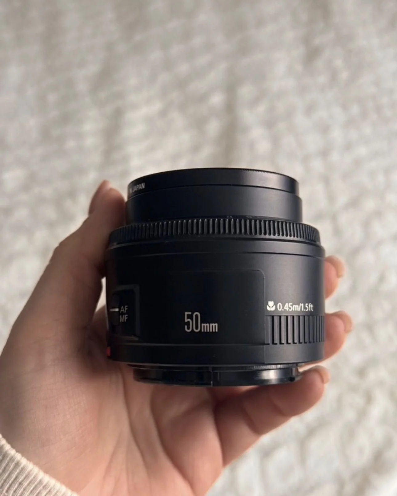 Объектив canon 50 mm - изображение 1