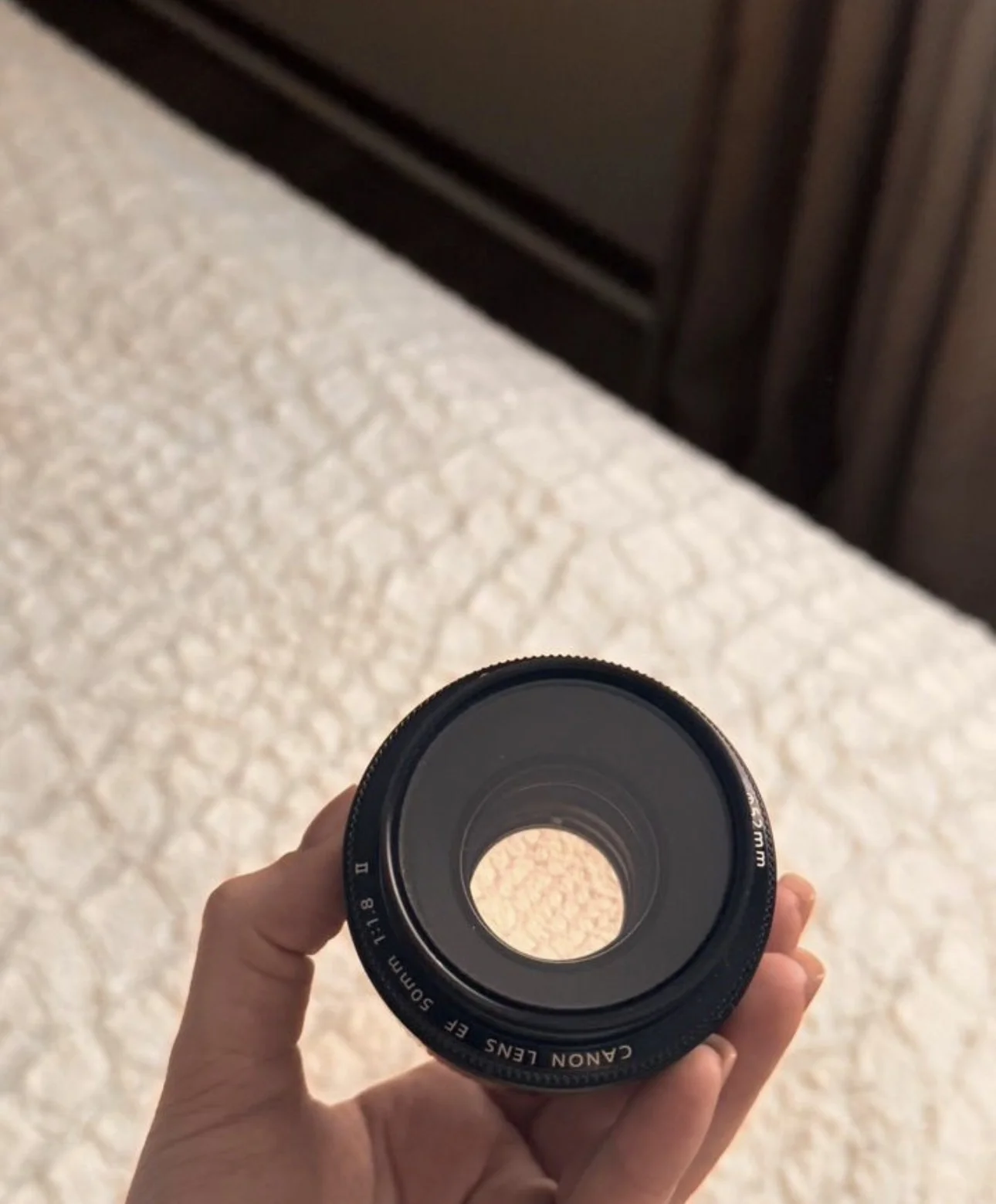 Объектив canon 50 mm - миниатюра 2