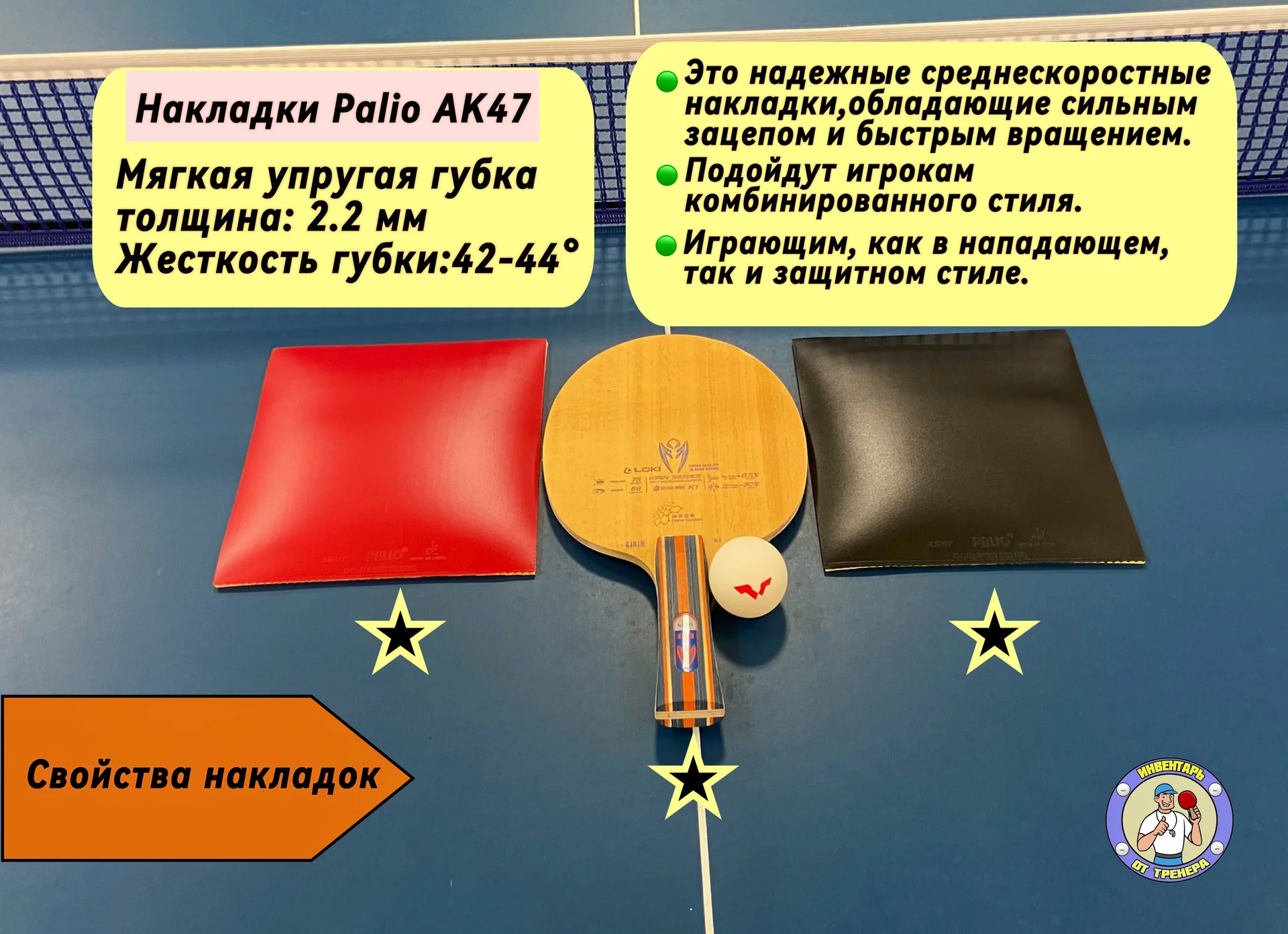 Ракетка для настольного тенниса профессиональная - миниатюра 6
